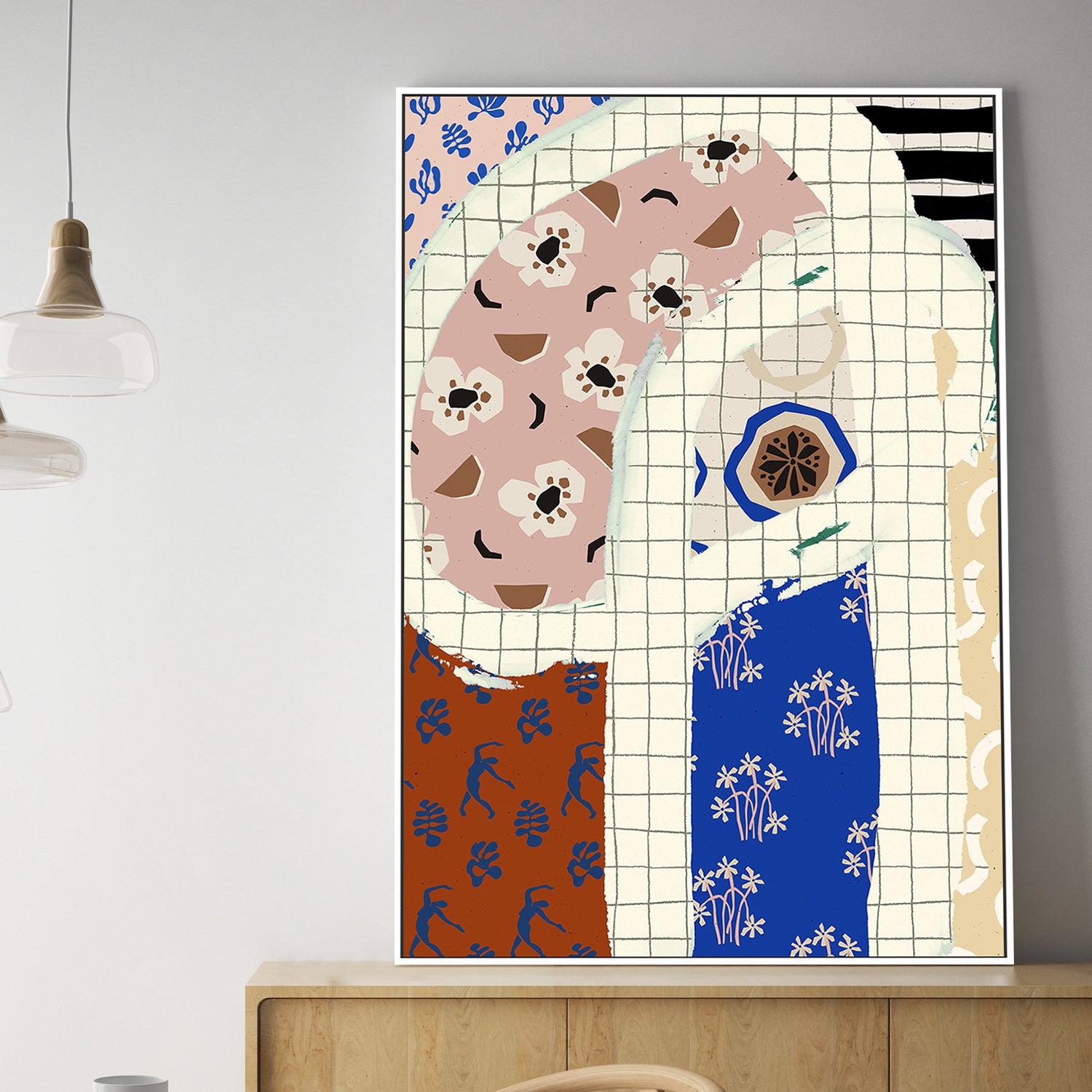 wall-art-print-canvas-poster-framed-Pattern Play, Style A-2