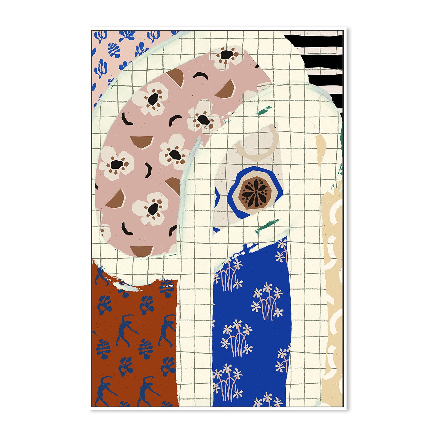 wall-art-print-canvas-poster-framed-Pattern Play, Style A-5