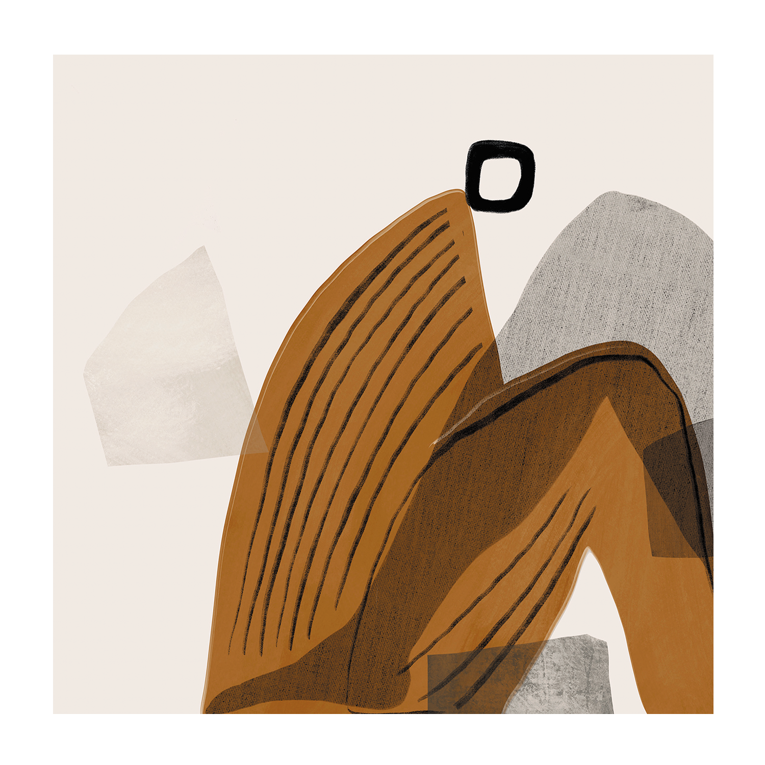 wall-art-print-canvas-poster-framed-Pause & Ponder , By Rohan Sharma-1