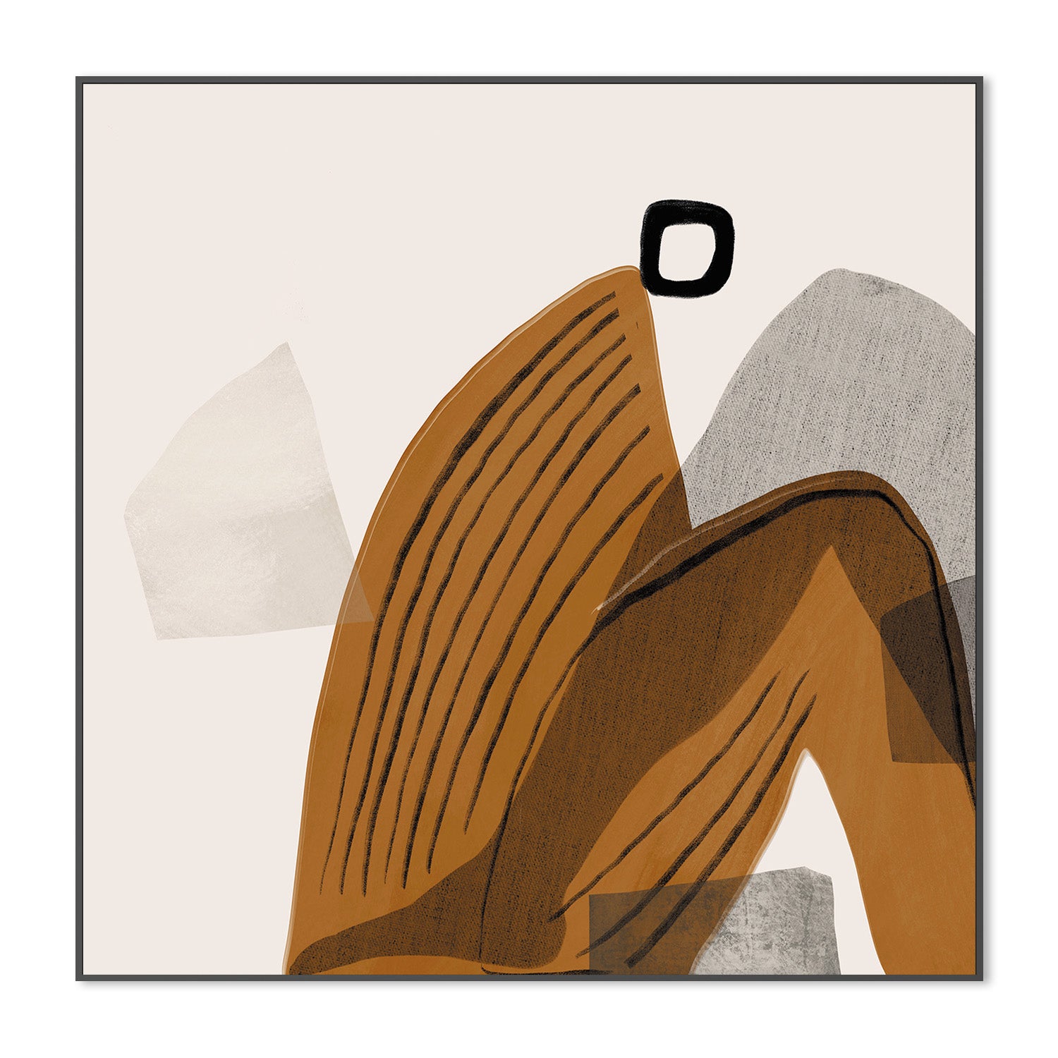 wall-art-print-canvas-poster-framed-Pause & Ponder , By Rohan Sharma-3