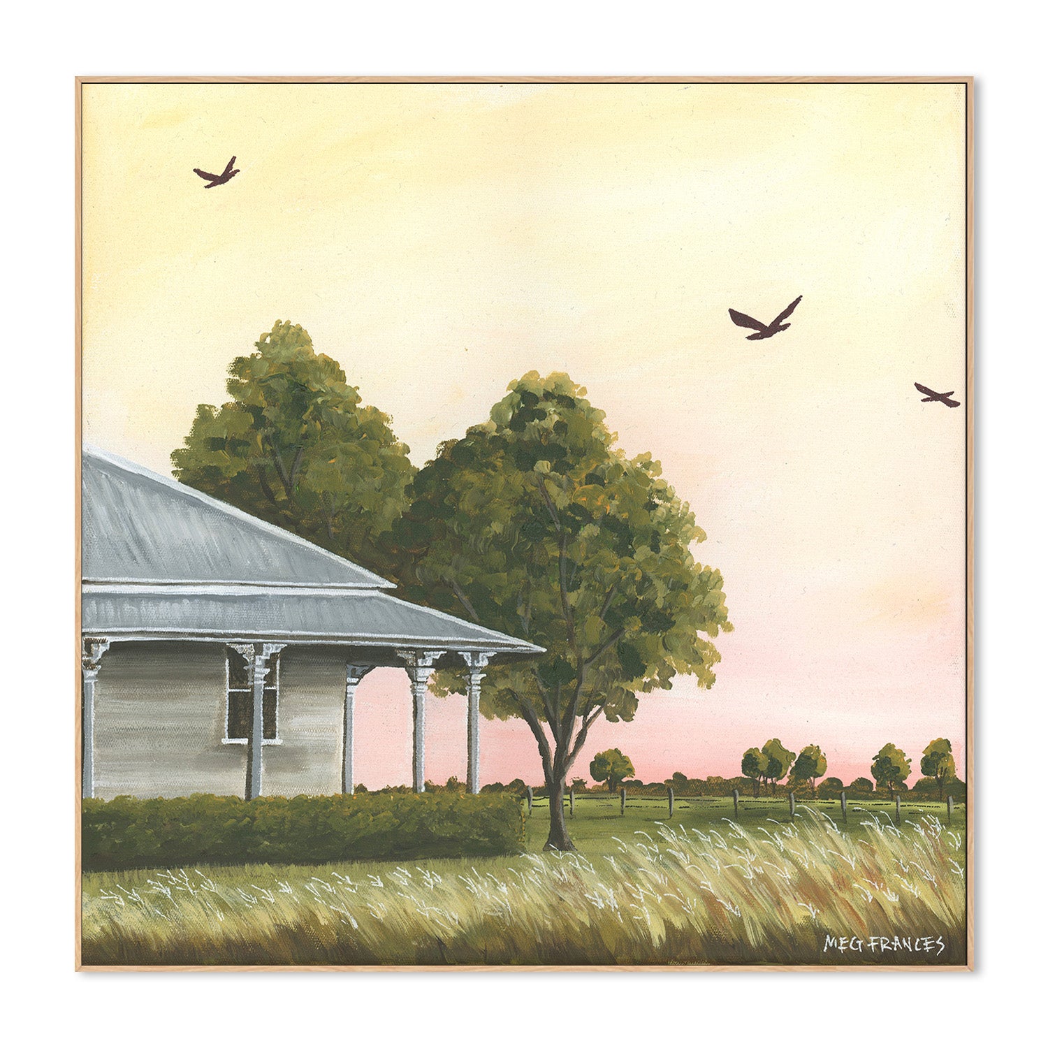 wall-art-print-canvas-poster-framed-Peaceful Afternoon , By Meg Frances-4