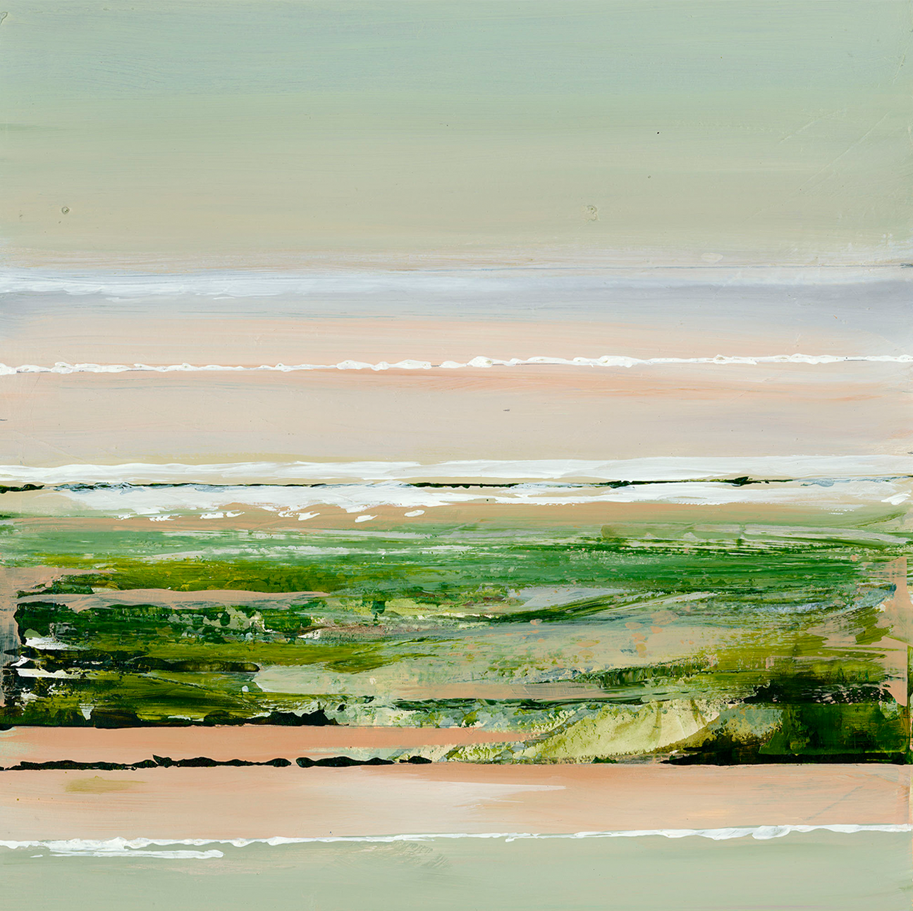 wall-art-print-canvas-poster-framed-Peack Green Landscape , By Amelia Aveline-1