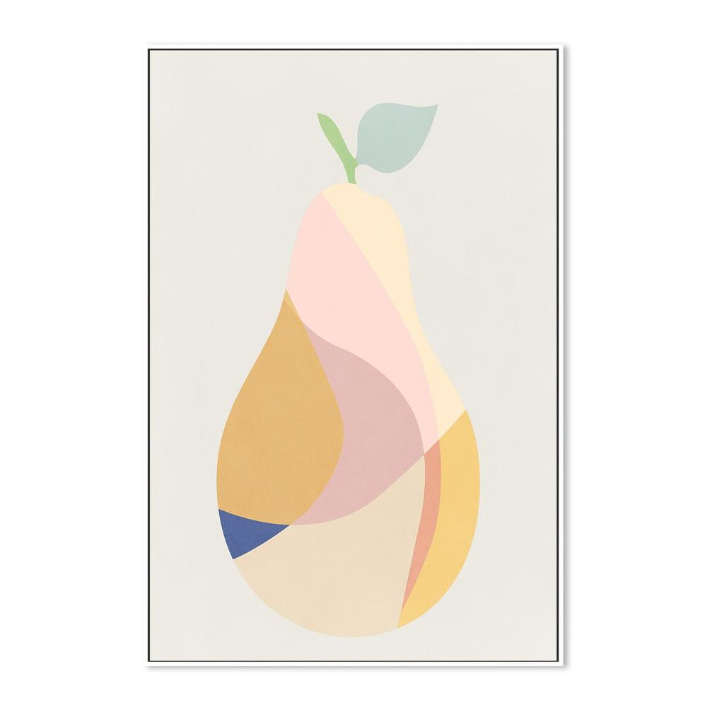 wall-art-print-canvas-poster-framed-Pear, Style B-5