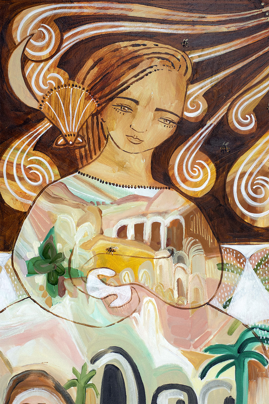 wall-art-print-canvas-poster-framed-Pearl , By Amanda Skye-1