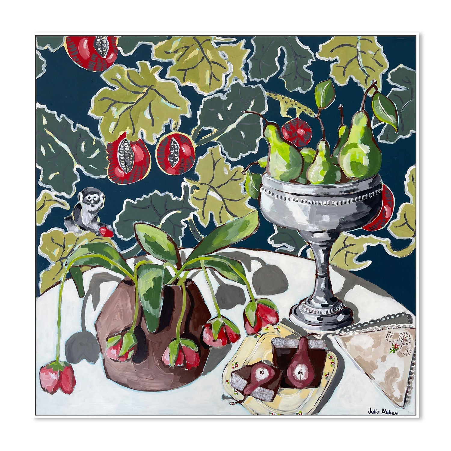 wall-art-print-canvas-poster-framed-Pears , By Julia Abbey-5