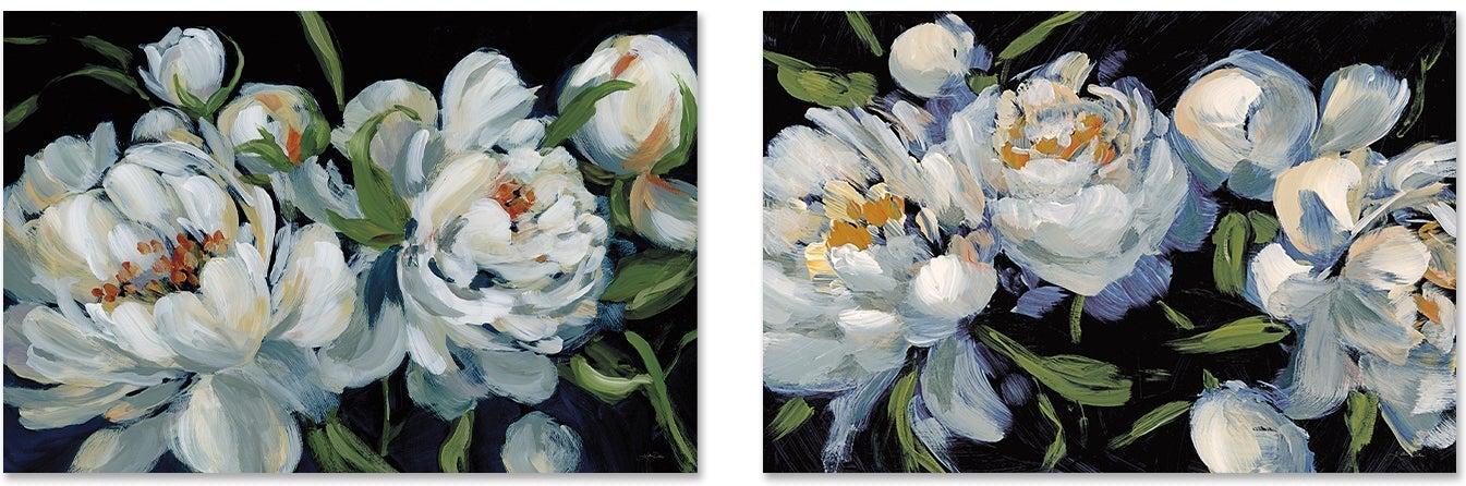 wall-art-print-canvas-poster-framed-Peony Season, Style A & B, Set Of 2 , By Katrina Pete-GIOIA-WALL-ART