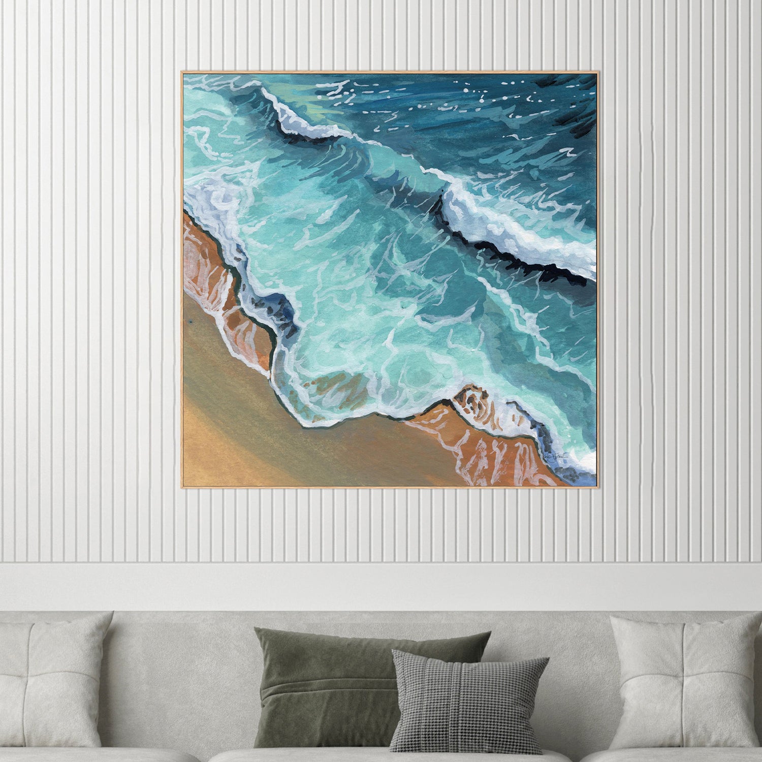 wall-art-print-canvas-poster-framed-Perfect Soothing Waves-2