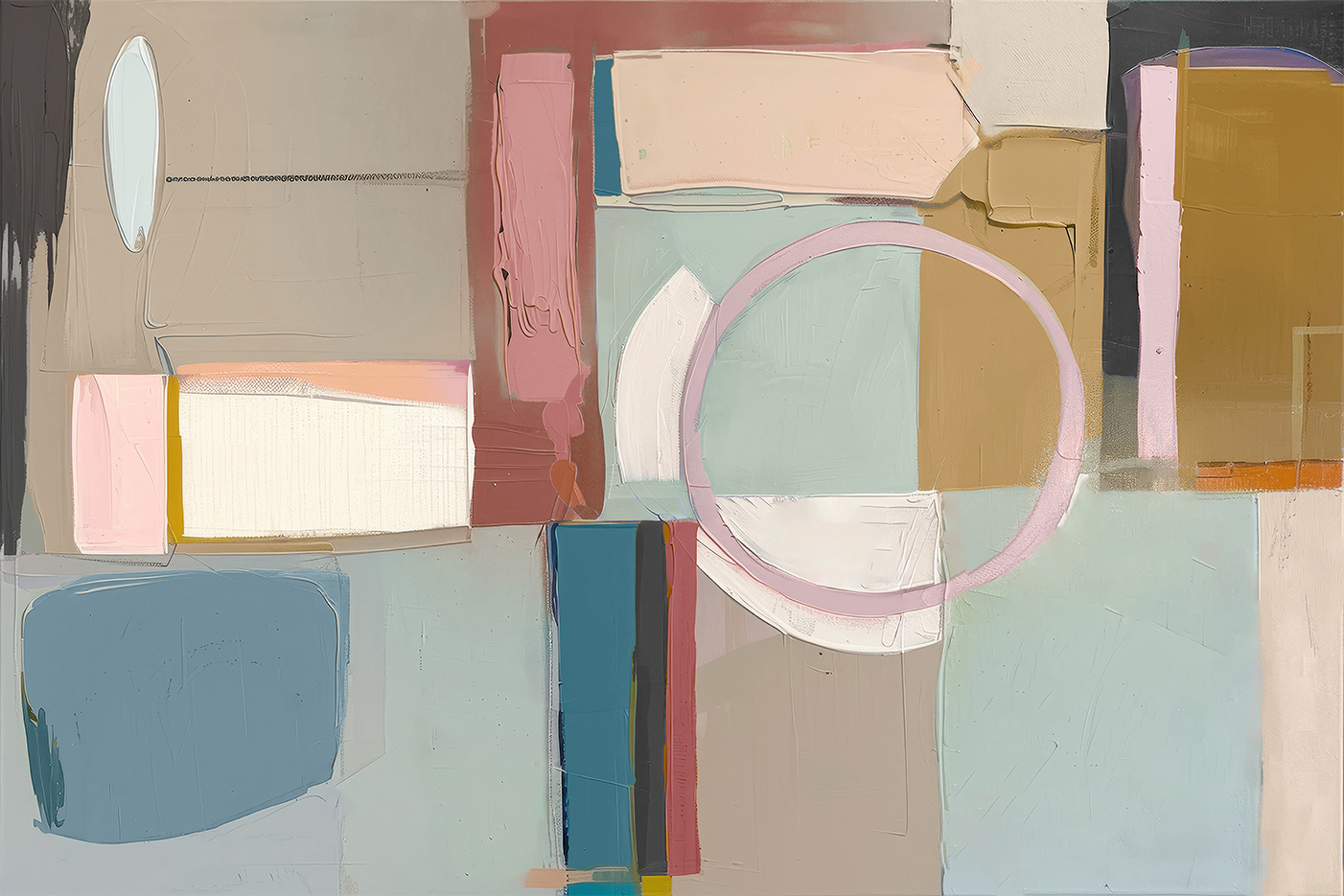 wall-art-print-canvas-poster-framed-Perspectives of Abstract , By Irena Orlov-1