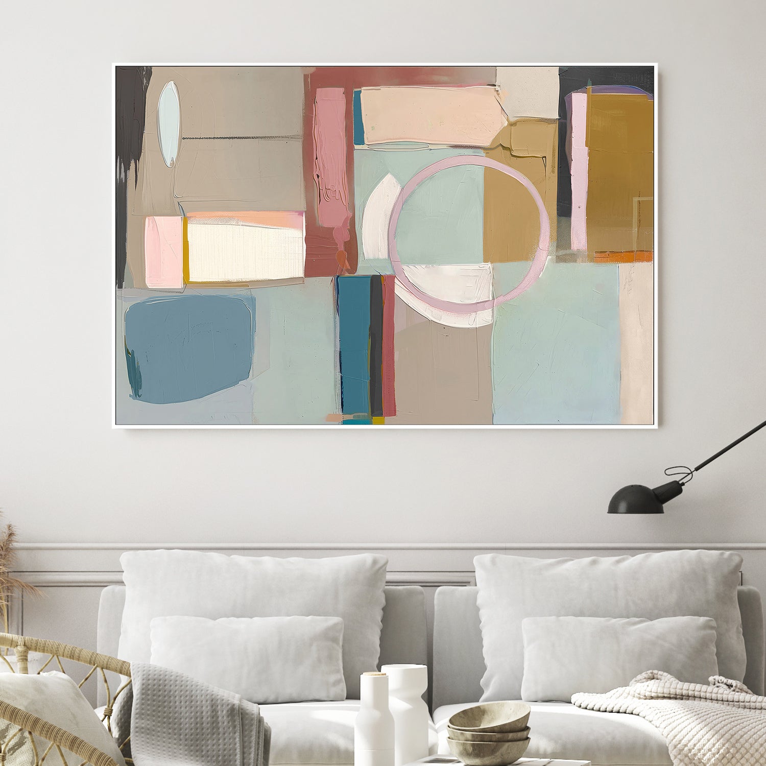 wall-art-print-canvas-poster-framed-Perspectives of Abstract , By Irena Orlov-2