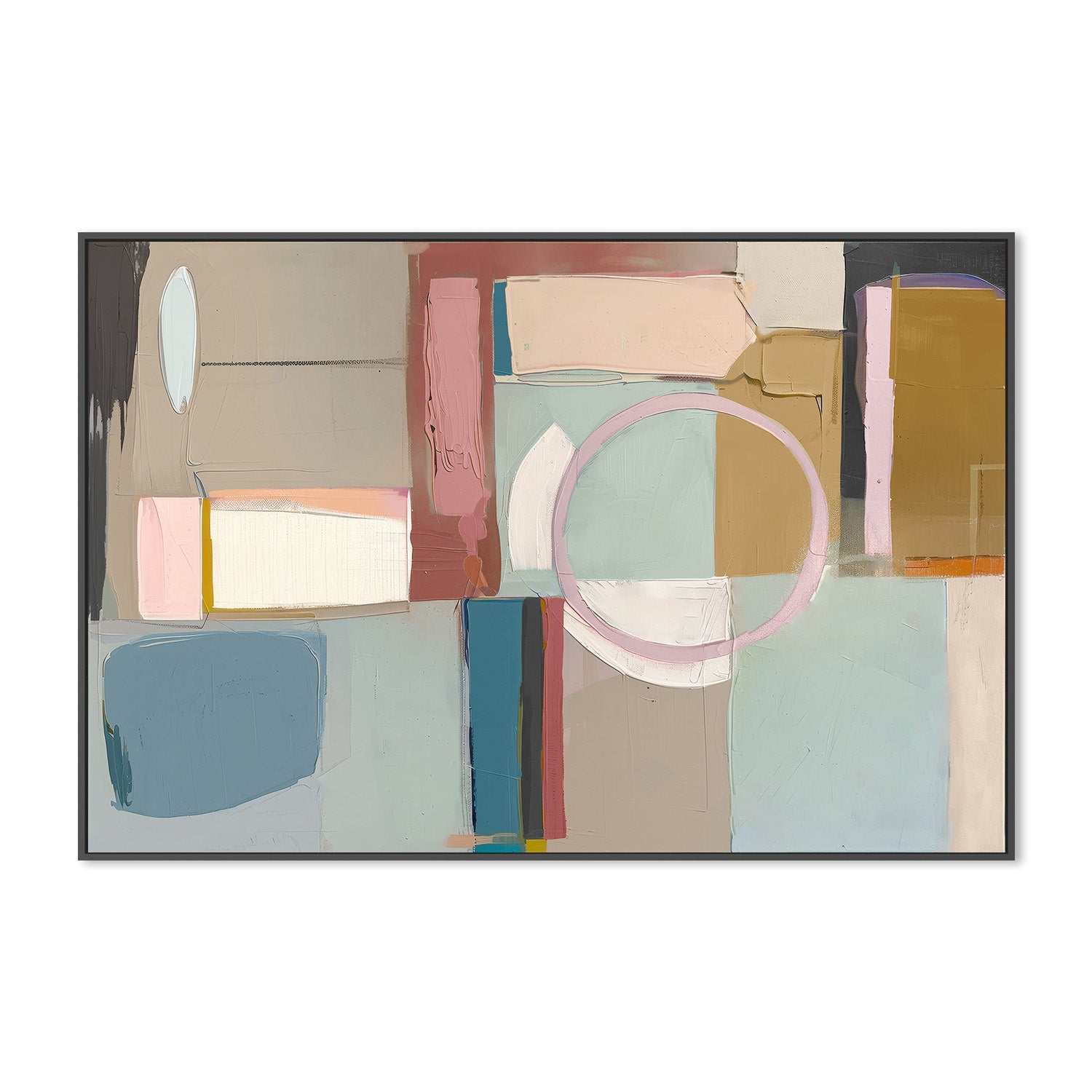 wall-art-print-canvas-poster-framed-Perspectives of Abstract , By Irena Orlov-3