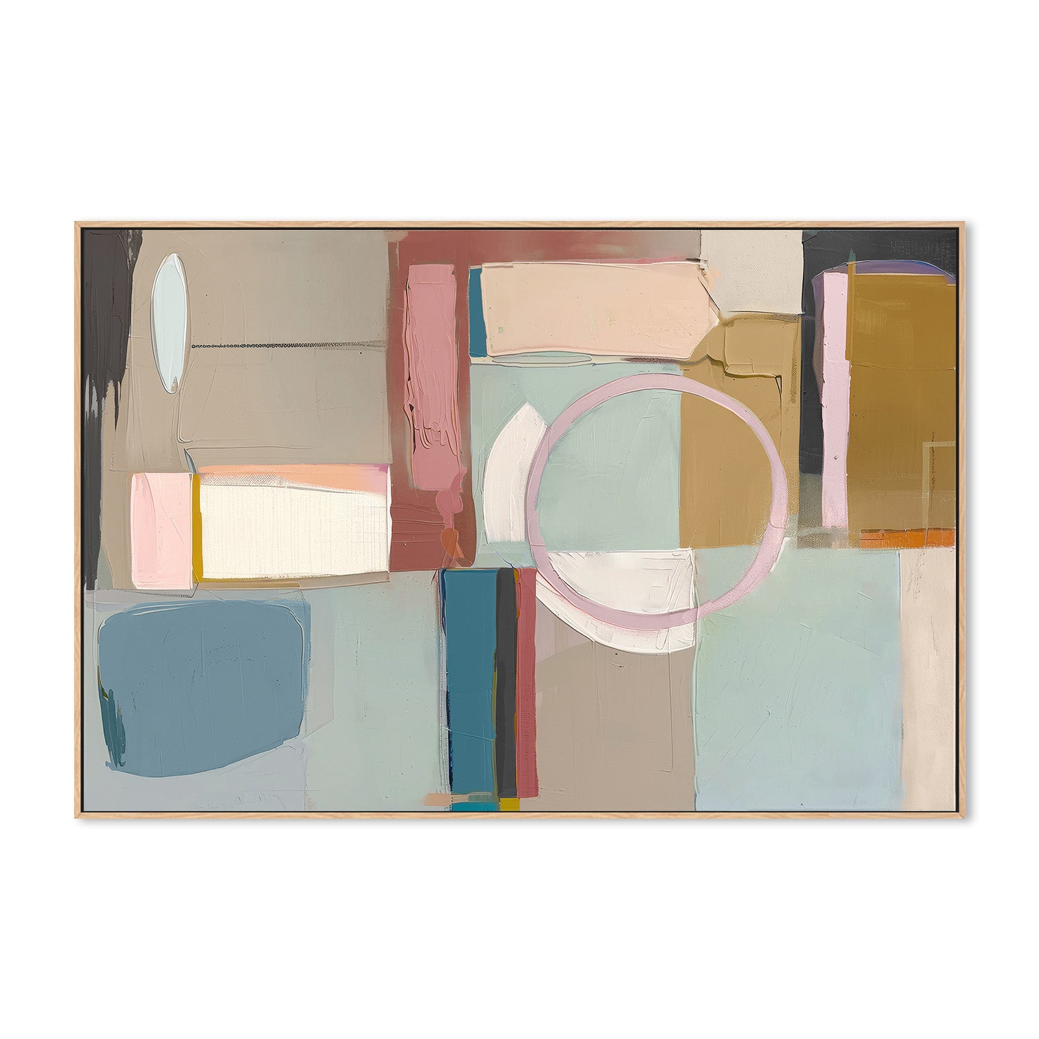 wall-art-print-canvas-poster-framed-Perspectives of Abstract , By Irena Orlov-4
