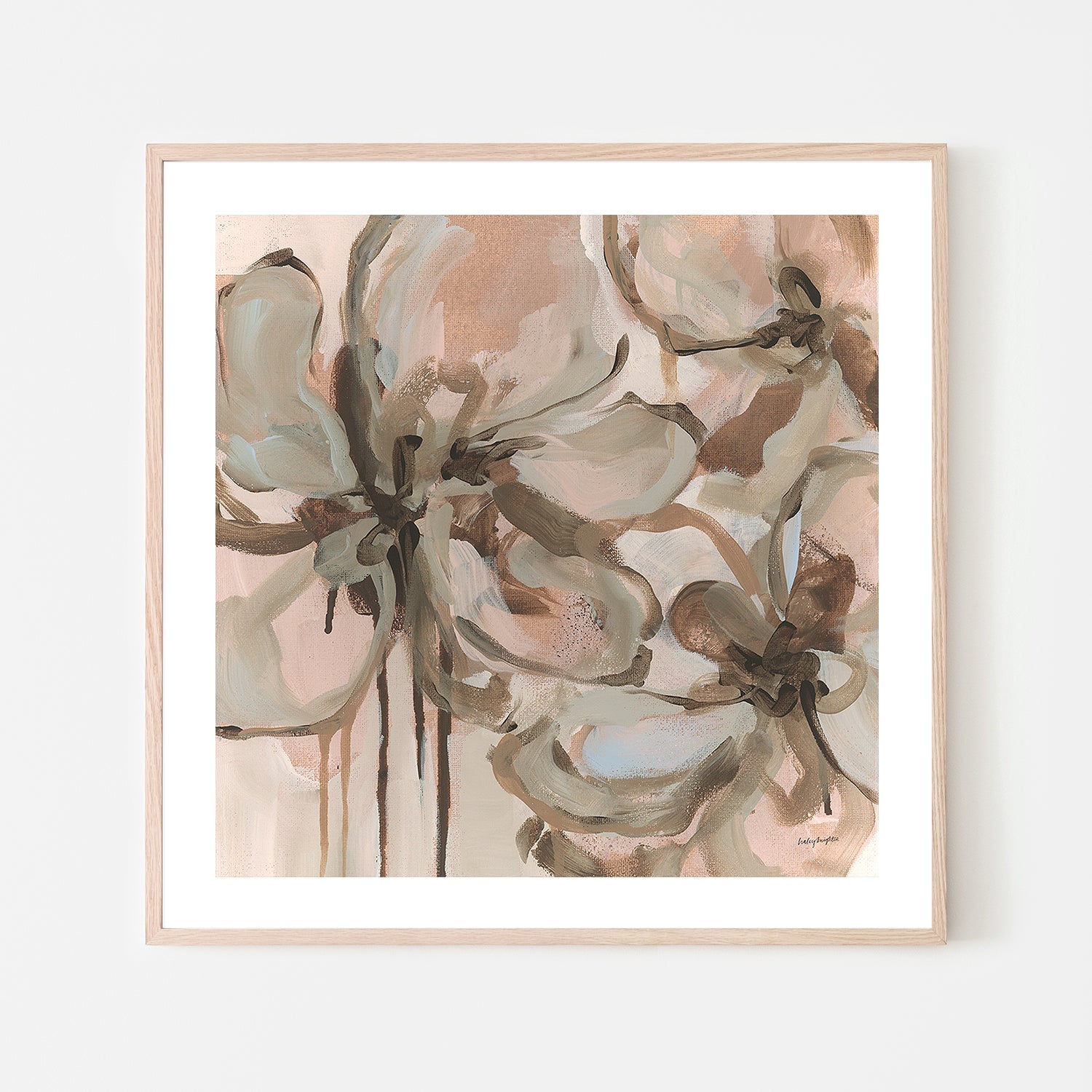 wall-art-print-canvas-poster-framed-Petal Play I , By Haley Knighten-6