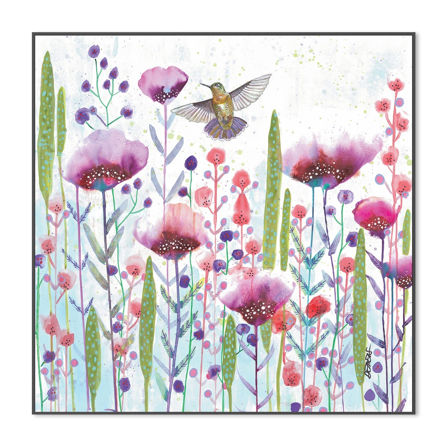 wall-art-print-canvas-poster-framed-Petite Ame Ailee , By Sylvie Demers-3