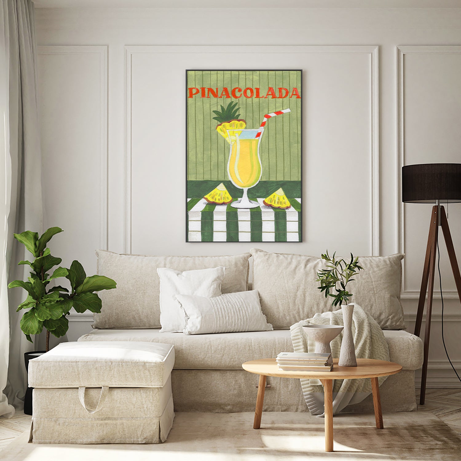 wall-art-print-canvas-poster-framed-Pina Colada Delight-8