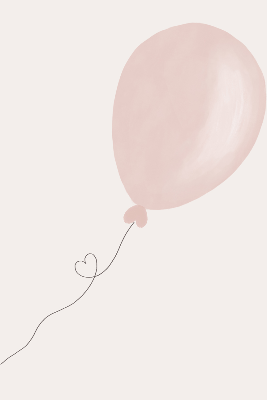 wall-art-print-canvas-poster-framed-Pink Balloon , By Menina Lisboa-1