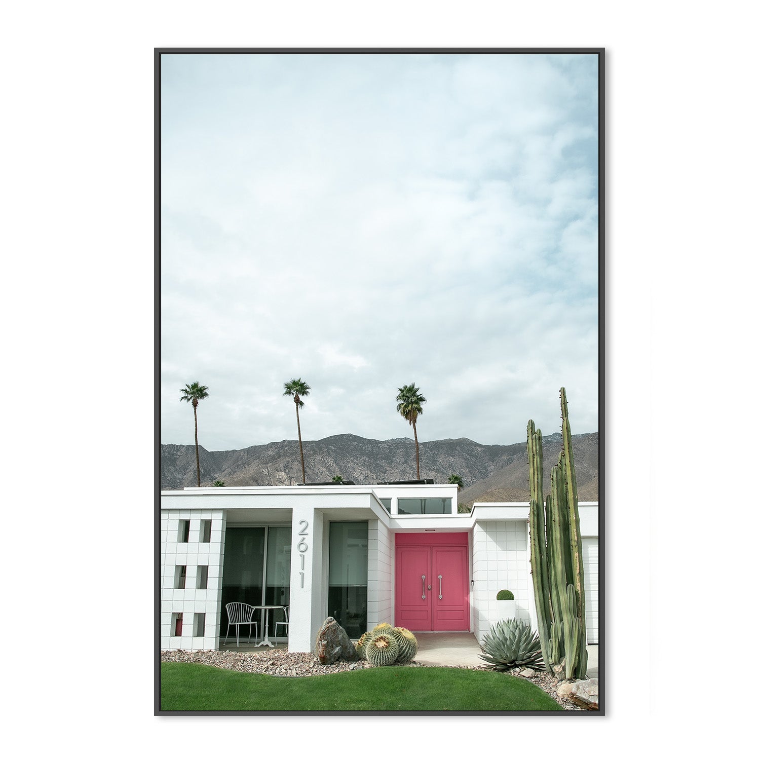 wall-art-print-canvas-poster-framed-Pink Door V , By Tricia Brennan-4
