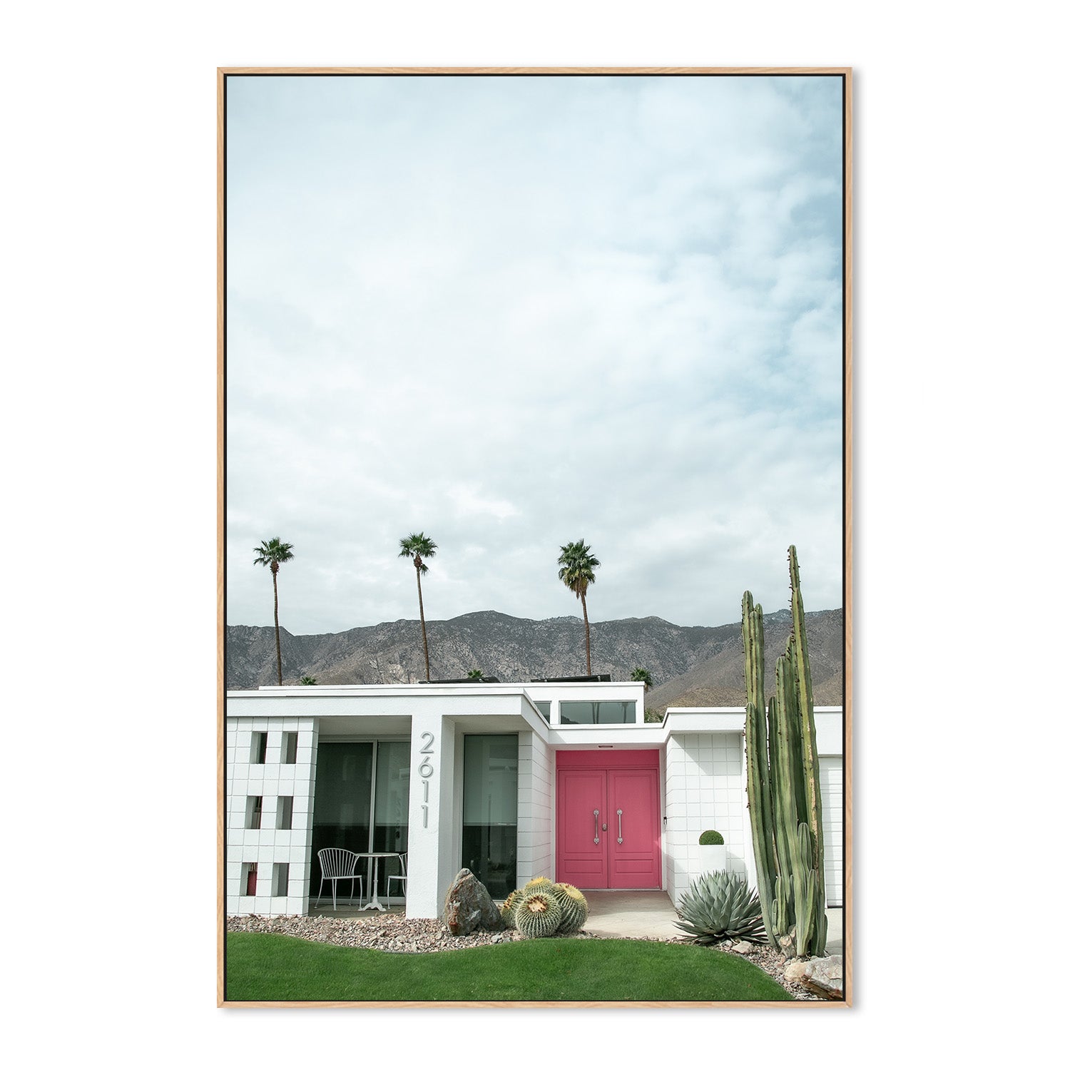 wall-art-print-canvas-poster-framed-Pink Door V , By Tricia Brennan-5