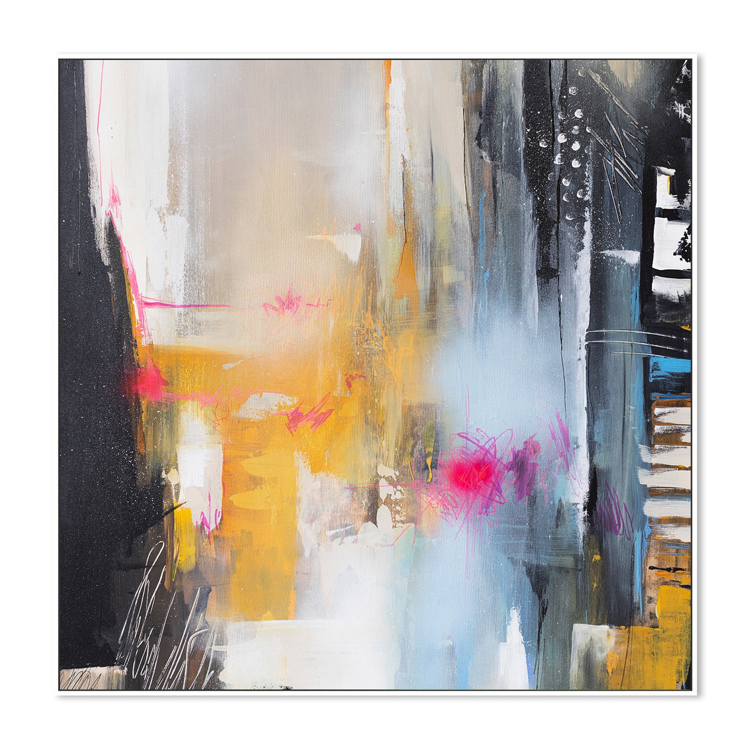 wall-art-print-canvas-poster-framed-Pink Frequency-5