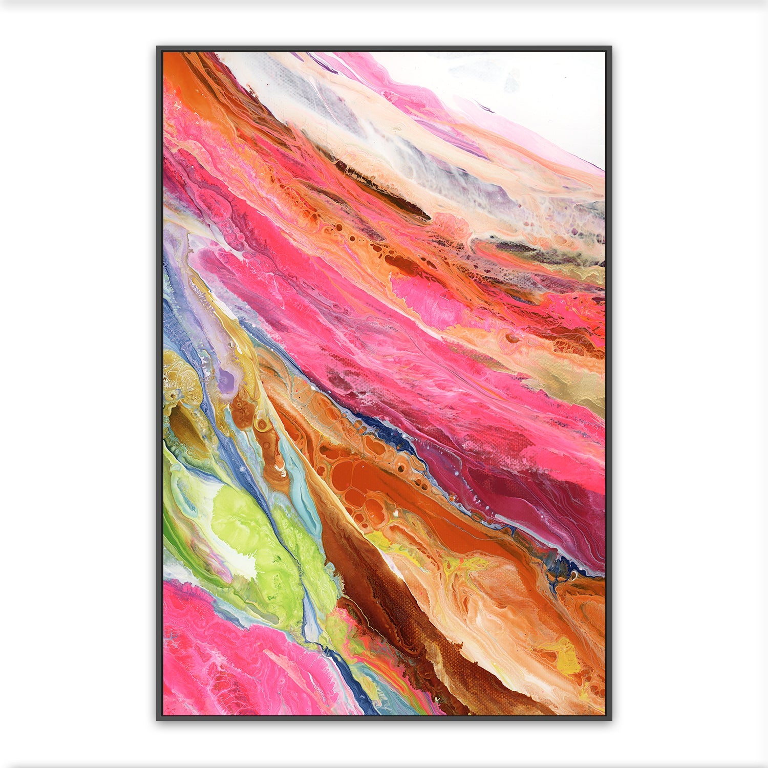 wall-art-print-canvas-poster-framed-Pink Light , Style C , By Blakely Bering-3
