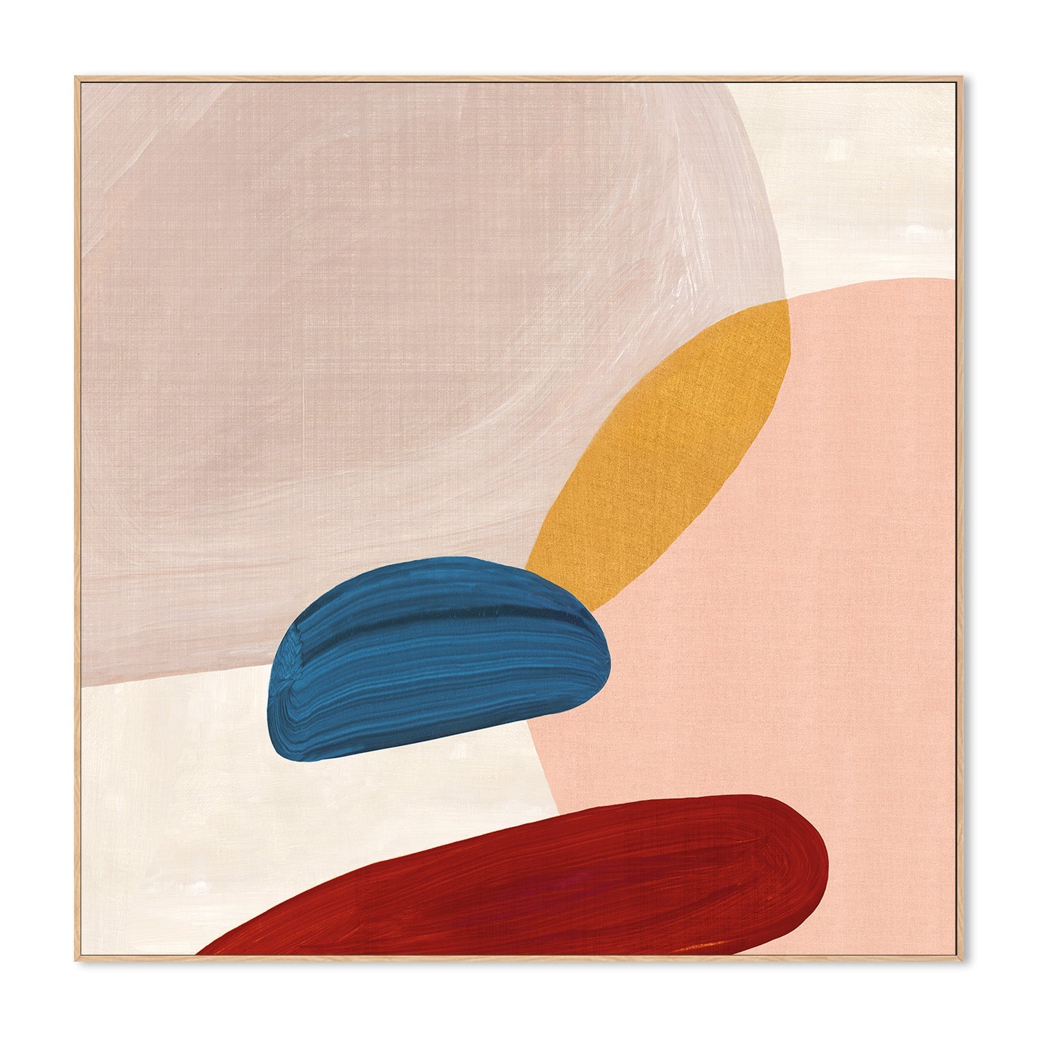 wall-art-print-canvas-poster-framed-Pink Pebbles, Style C , By Eva Watts-4