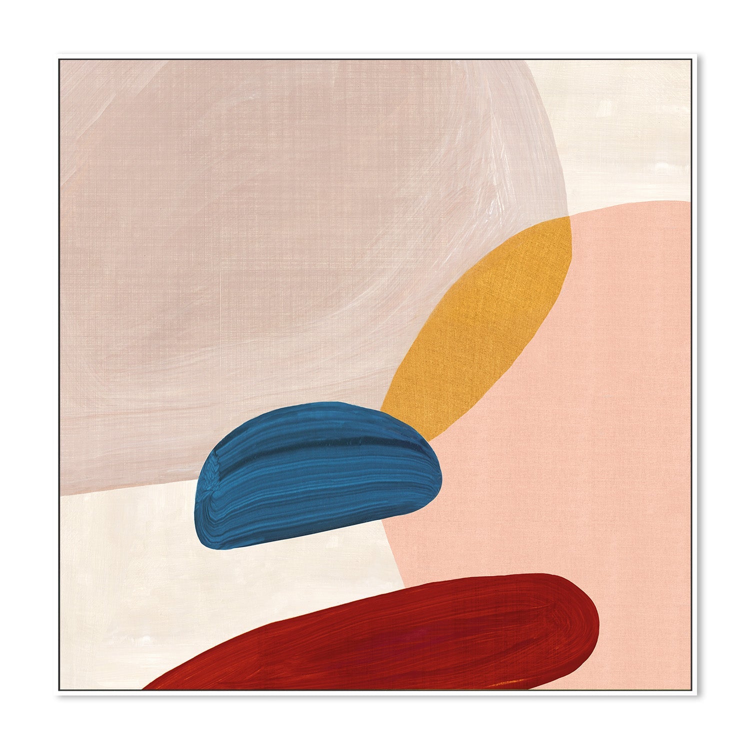 wall-art-print-canvas-poster-framed-Pink Pebbles, Style C , By Eva Watts-5