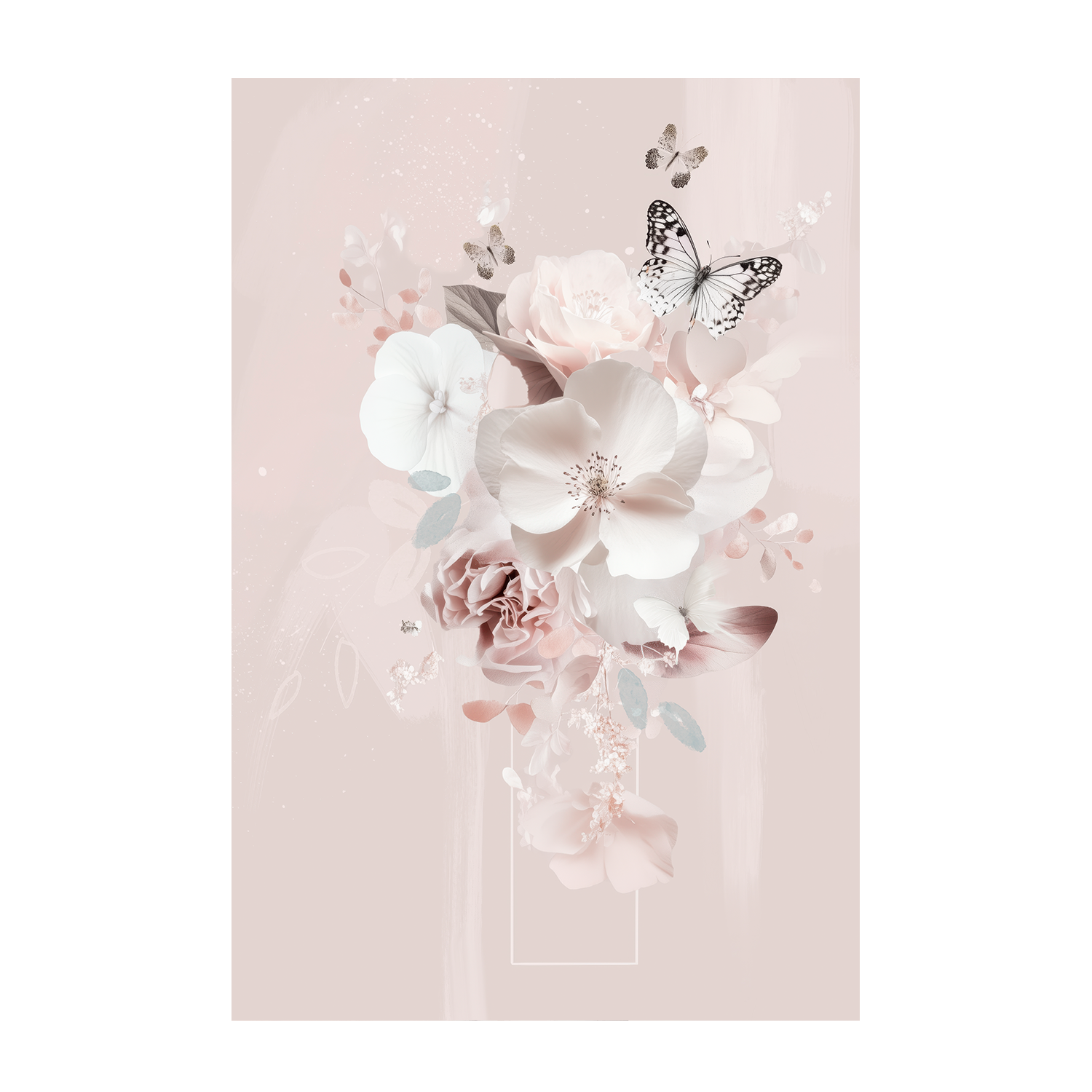 wall-art-print-canvas-poster-framed-Pink Petal Veil, Style B, Set Of 2 , By Bella Eve-9