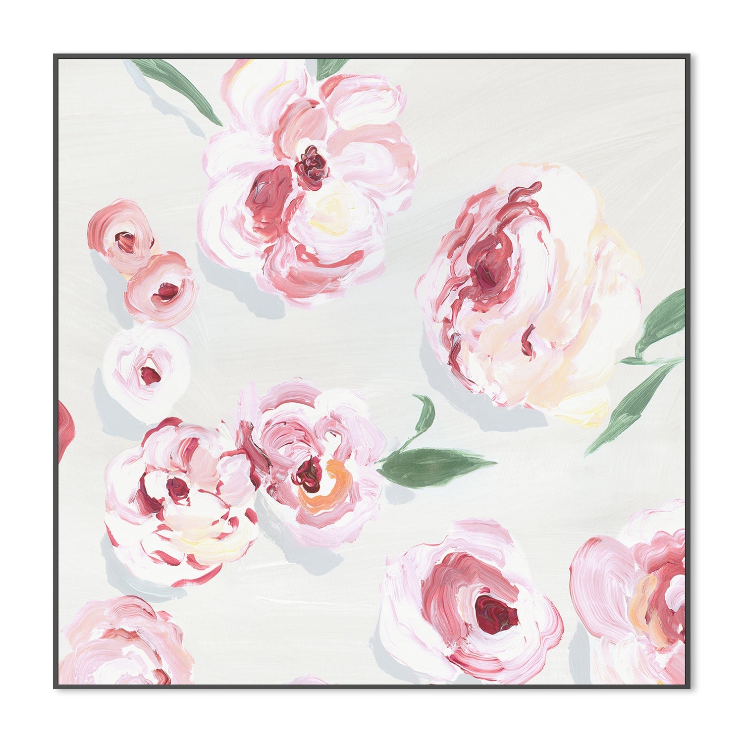 wall-art-print-canvas-poster-framed-Pink Rose Garden, Style A , By Isabelle Z-3