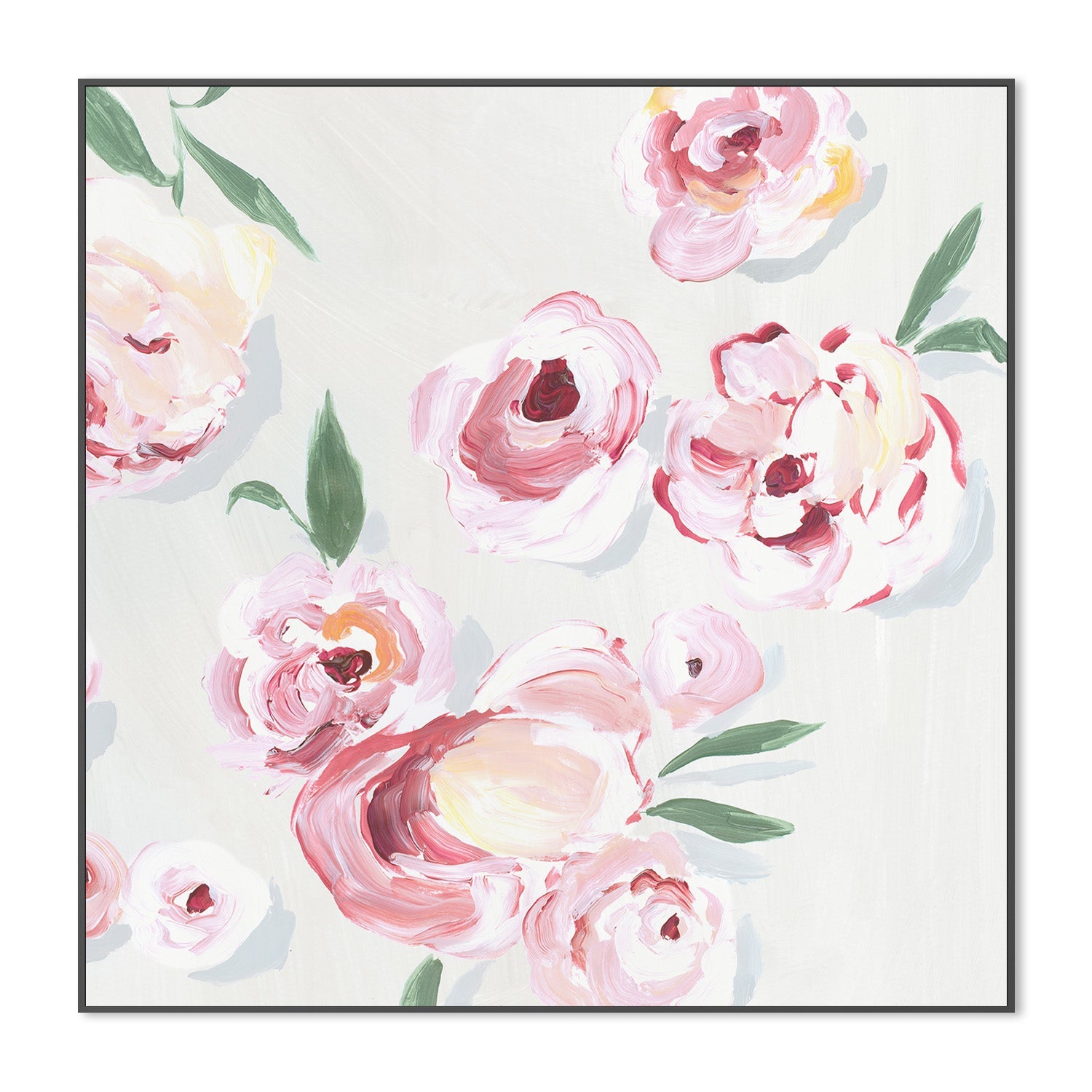 wall-art-print-canvas-poster-framed-Pink Rose Garden, Style B , By Isabelle Z-3