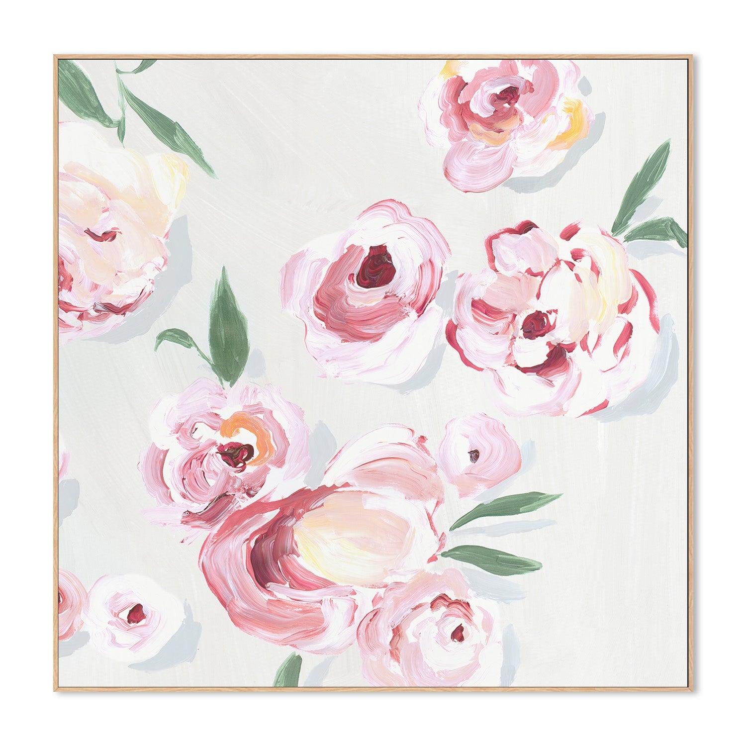 wall-art-print-canvas-poster-framed-Pink Rose Garden, Style B , By Isabelle Z-4