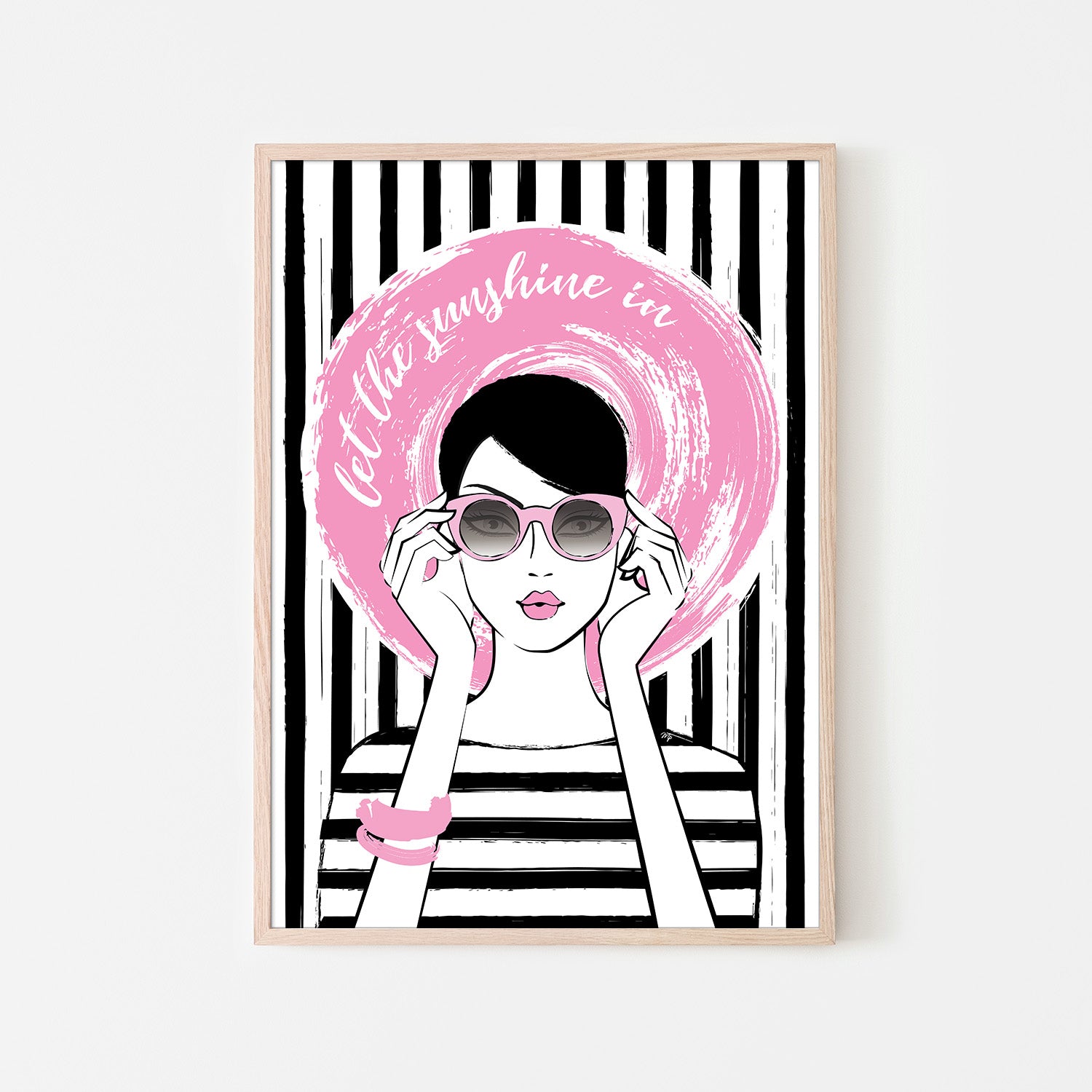 wall-art-print-canvas-poster-framed-Pink Sunglasses Vibe-6