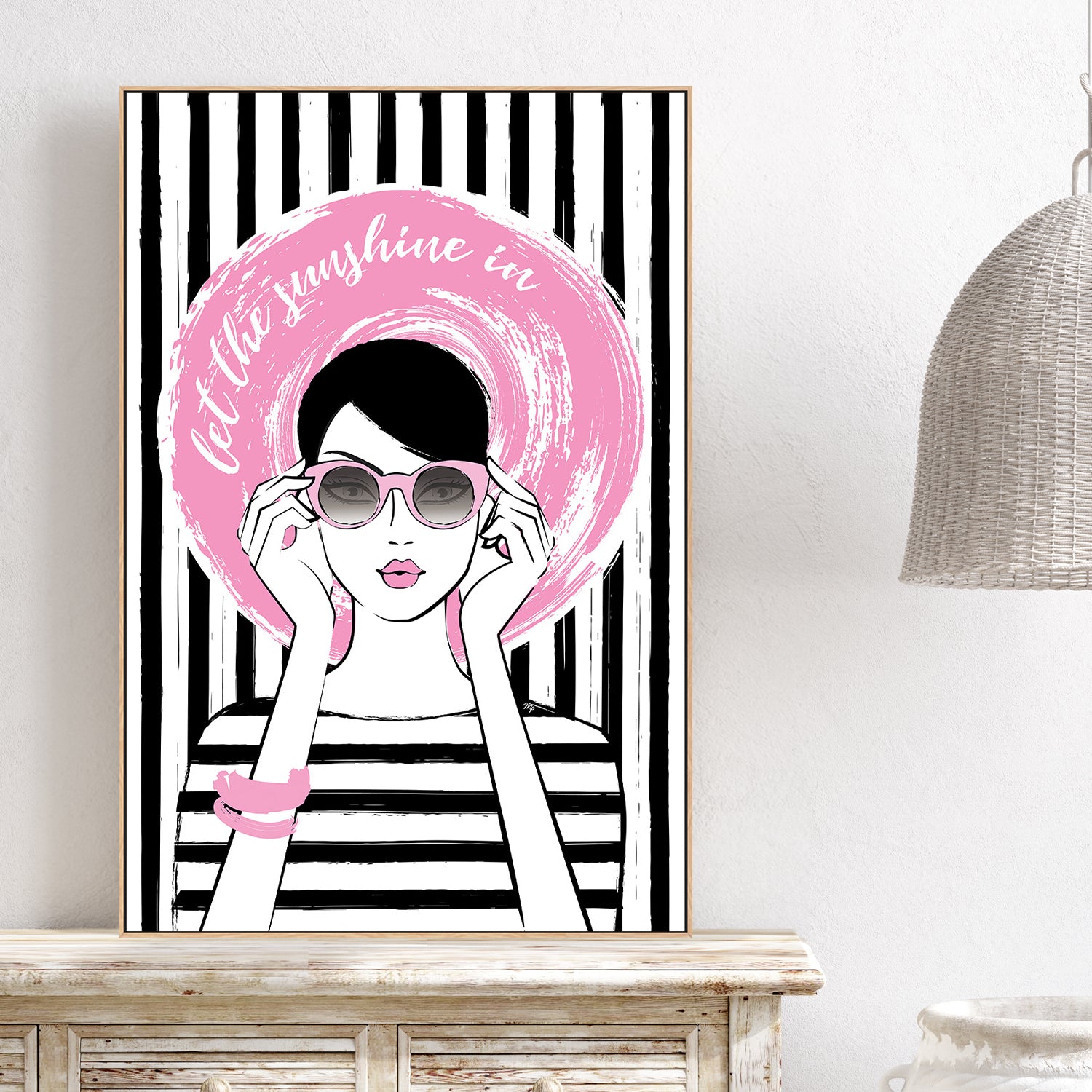 wall-art-print-canvas-poster-framed-Pink Sunglasses Vibe-7