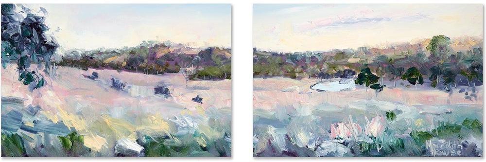 wall-art-print-canvas-poster-framed-Pioneer Park, Set of 2-by-Meredith Howse-Gioia Wall Art