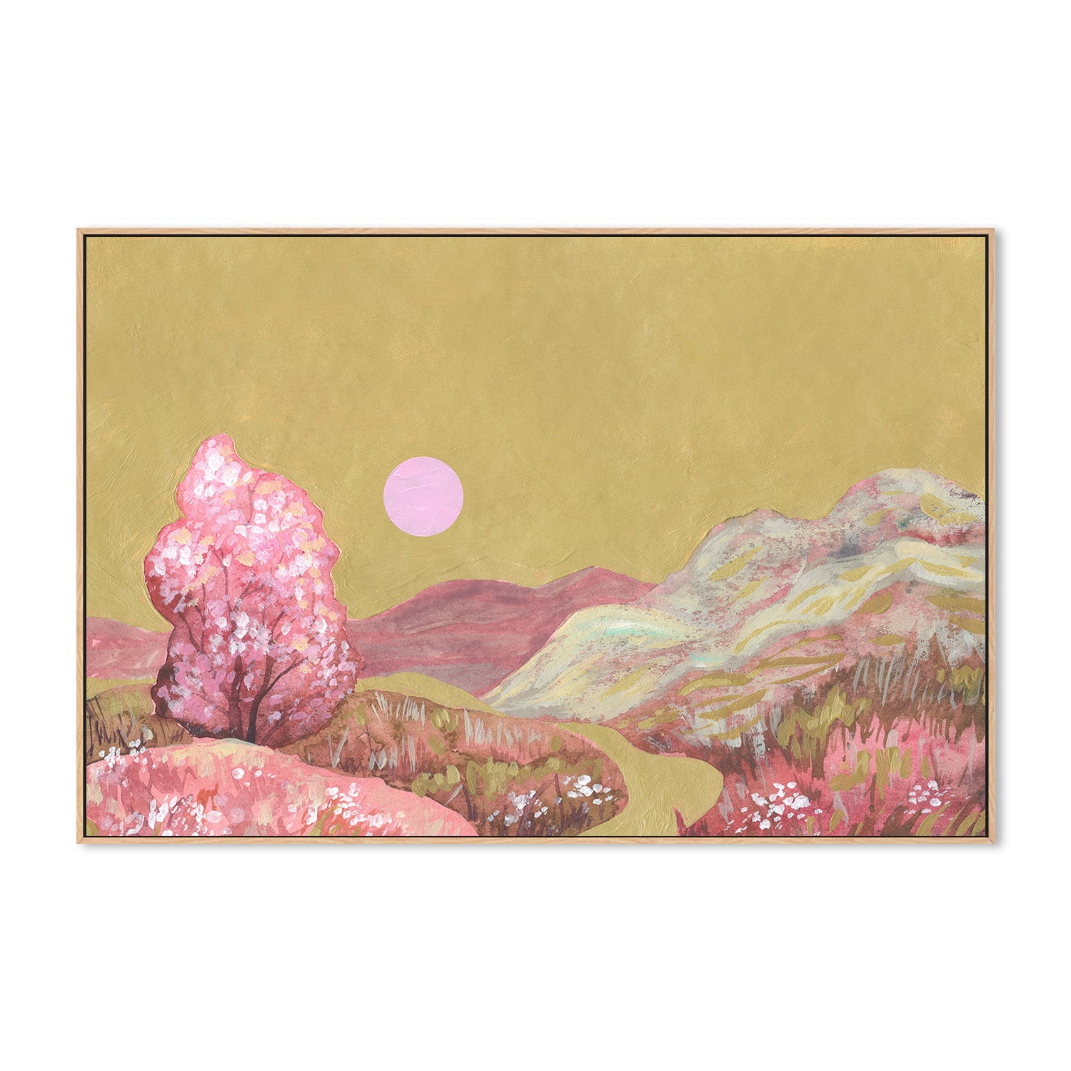 wall-art-print-canvas-poster-framed-Pistachio Dawn-4