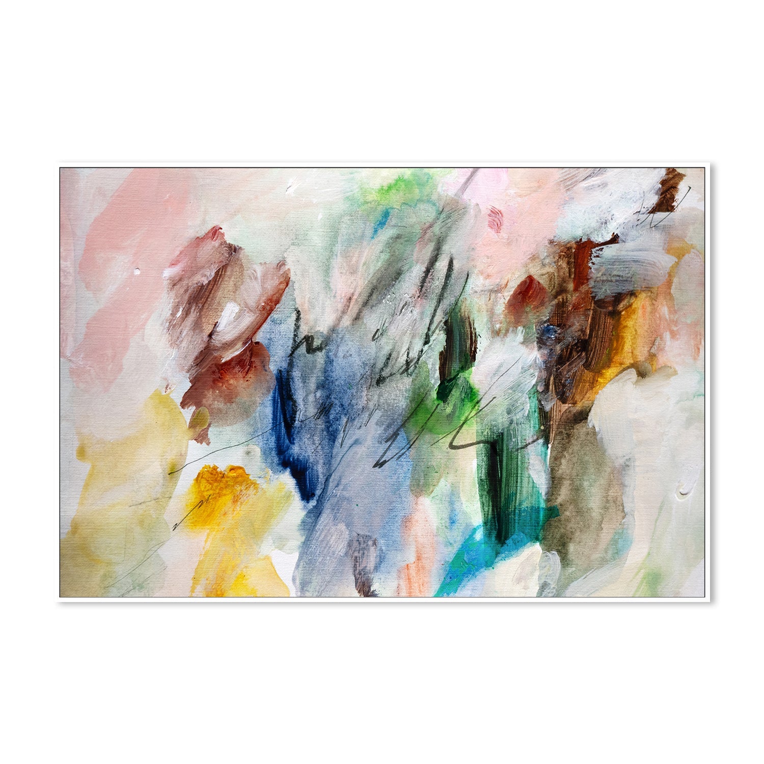 wall-art-print-canvas-poster-framed-Pitter Patter , By Hope Bainbridge-5