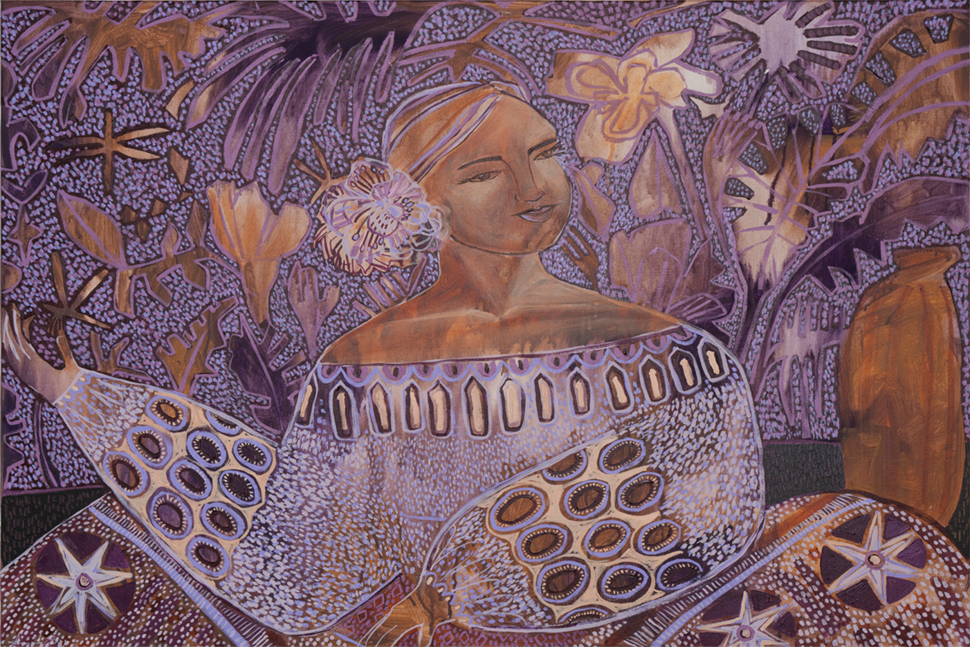 wall-art-print-canvas-poster-framed-Pono, Amethyst , By Amanda Skye-1