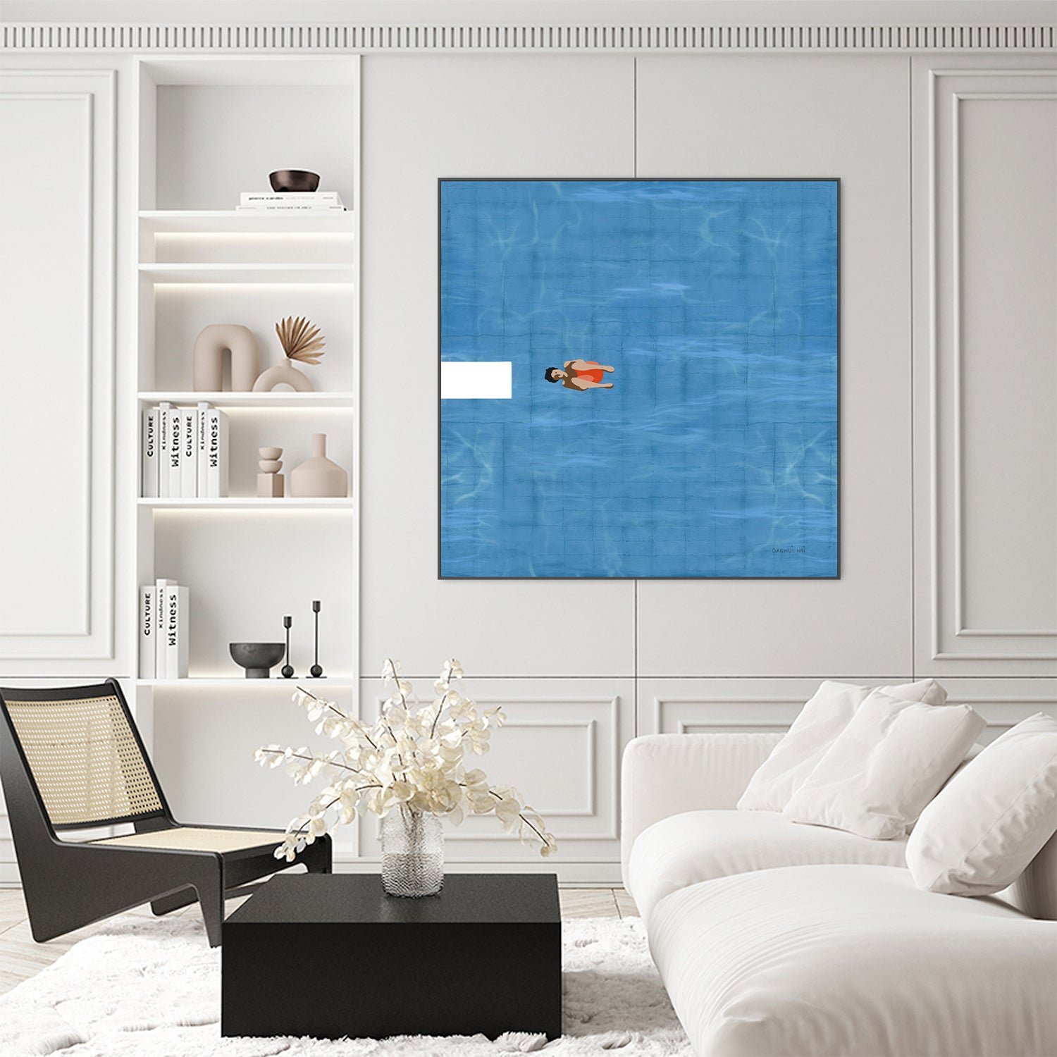 wall-art-print-canvas-poster-framed-Pool Fun, Style B-9