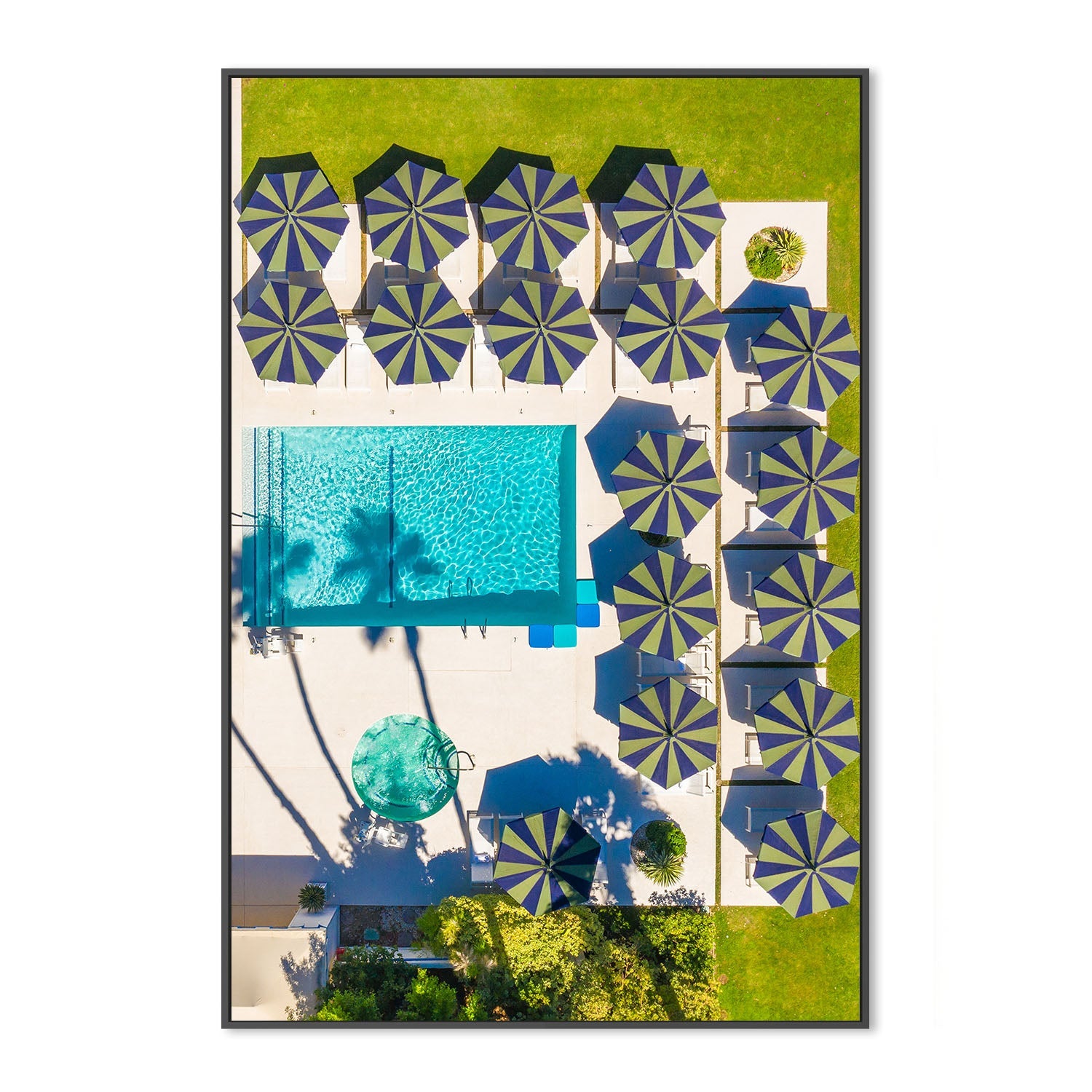 wall-art-print-canvas-poster-framed-Poolside , By Richard Podgurski-3