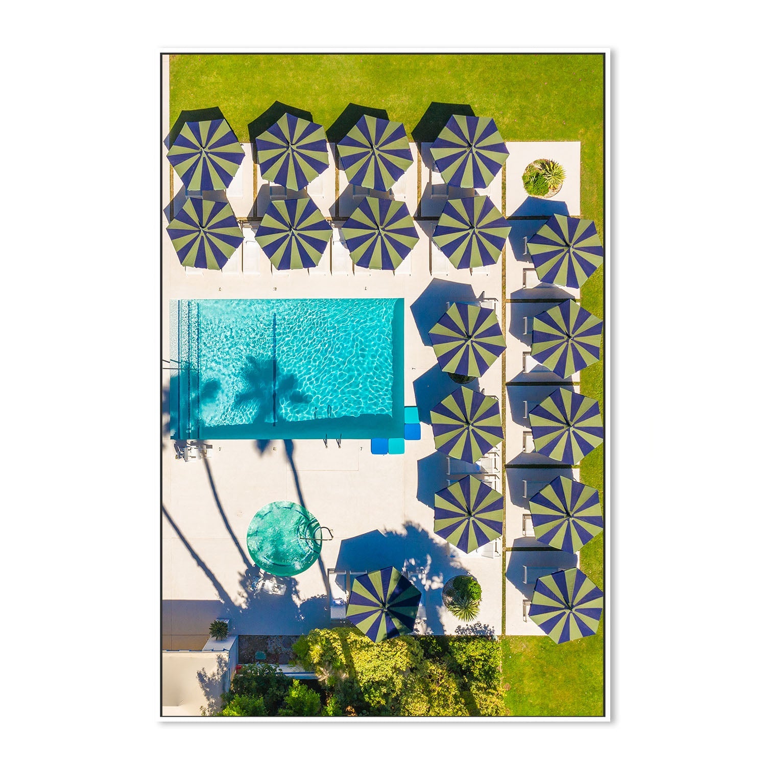 wall-art-print-canvas-poster-framed-Poolside , By Richard Podgurski-5