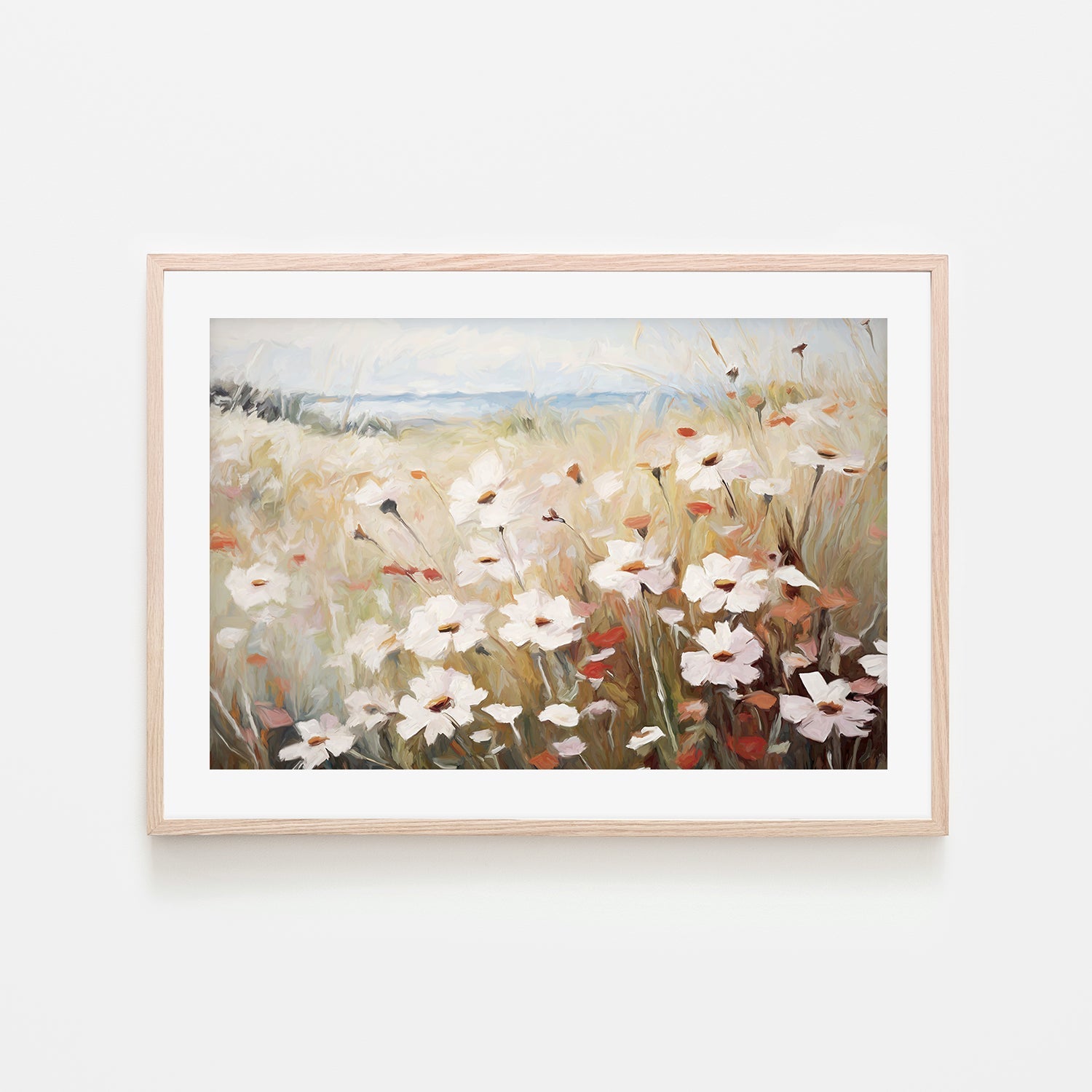 wall-art-print-canvas-poster-framed-Poppies And Daisies , By Accent Art Studio , By Accent Art Studio-6