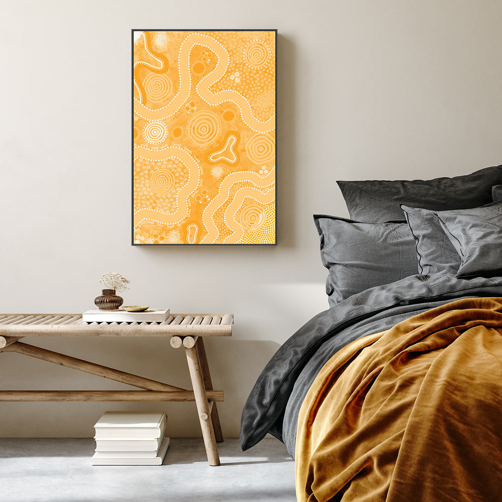 wall-art-print-canvas-poster-framed-Presence-by-Tulearah Shield-Gioia Wall Art