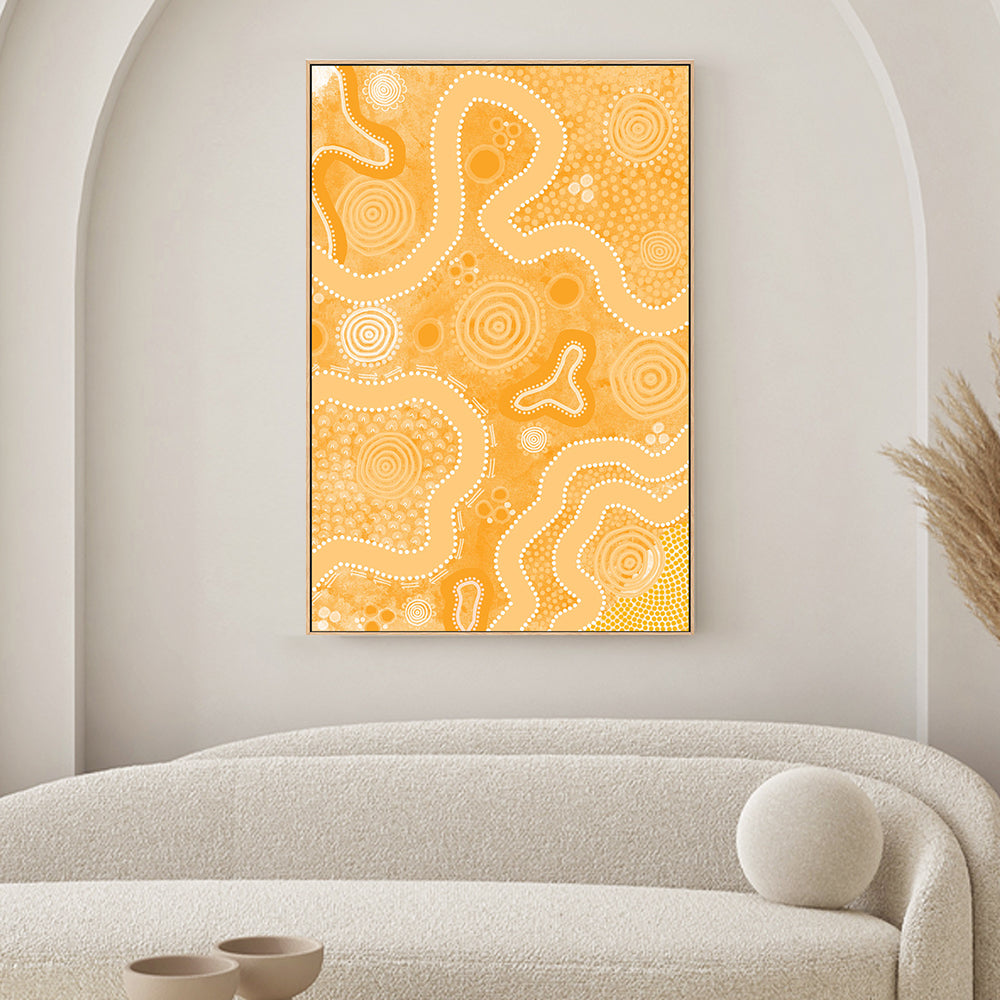 wall-art-print-canvas-poster-framed-Presence-by-Tulearah Shield-Gioia Wall Art