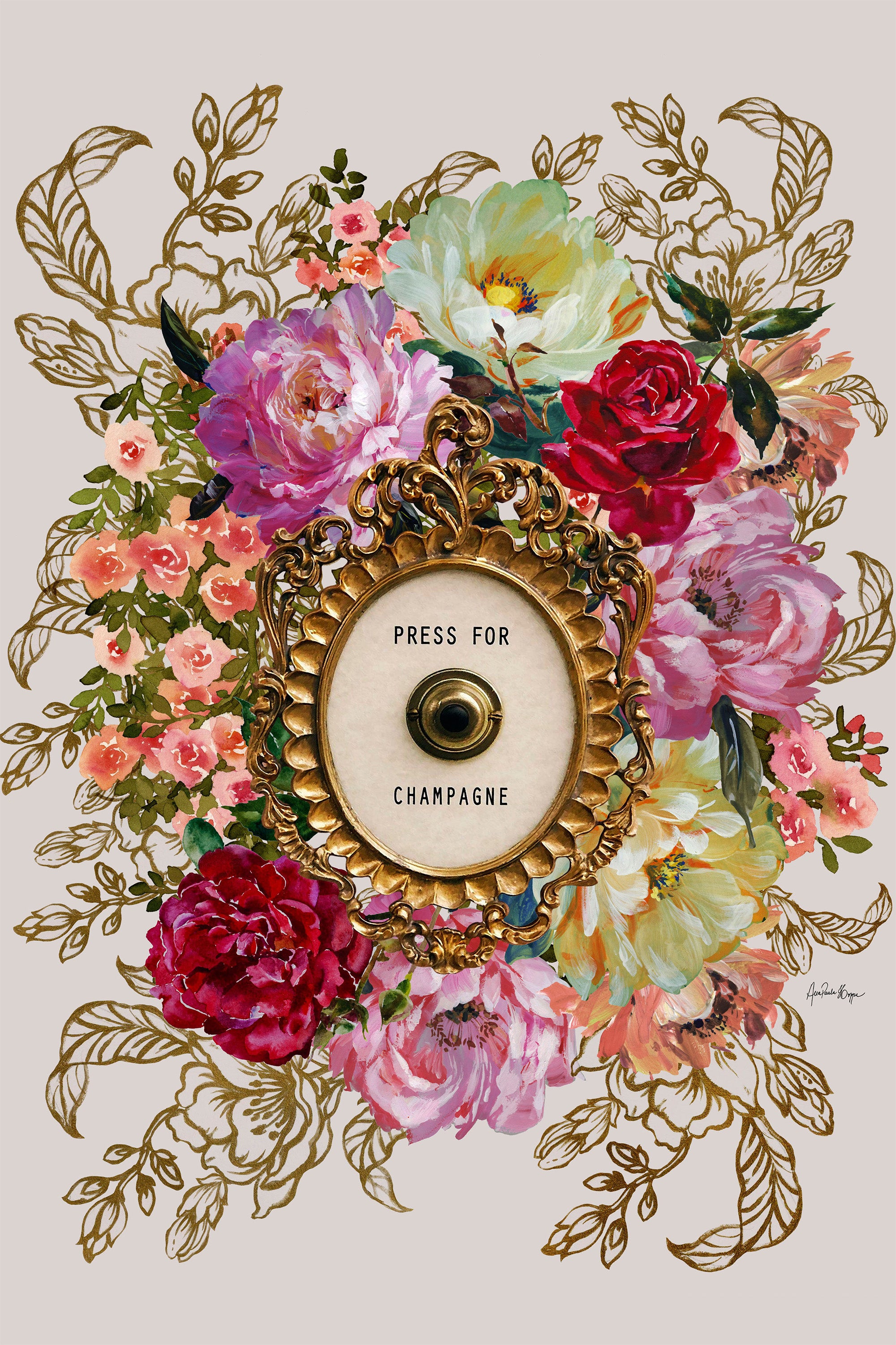 wall-art-print-canvas-poster-framed-Press for champagne-1