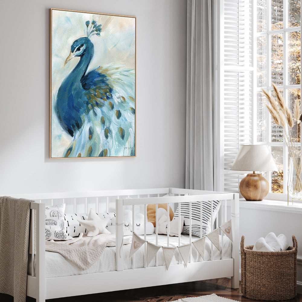 wall-art-print-canvas-poster-framed-Pretty Peacocks, Style B , By Yvette St. Amant-7