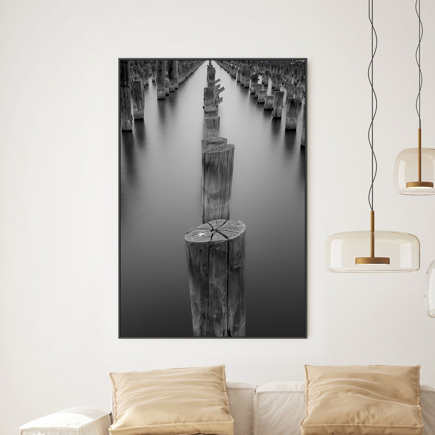 wall-art-print-canvas-poster-framed-Princess pier (Melbourne)-2