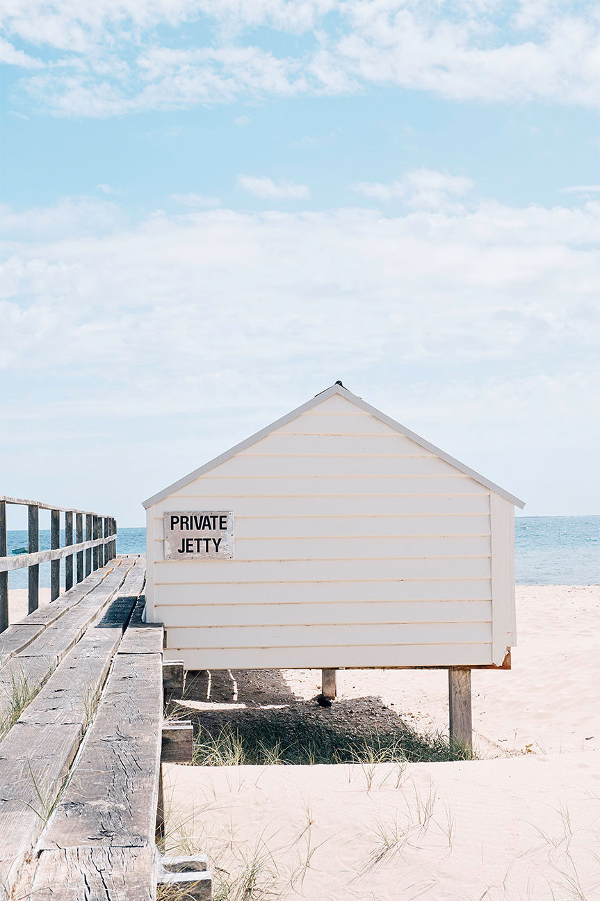 wall-art-print-canvas-poster-framed-Private Jetty , By Ilana Sallick-1