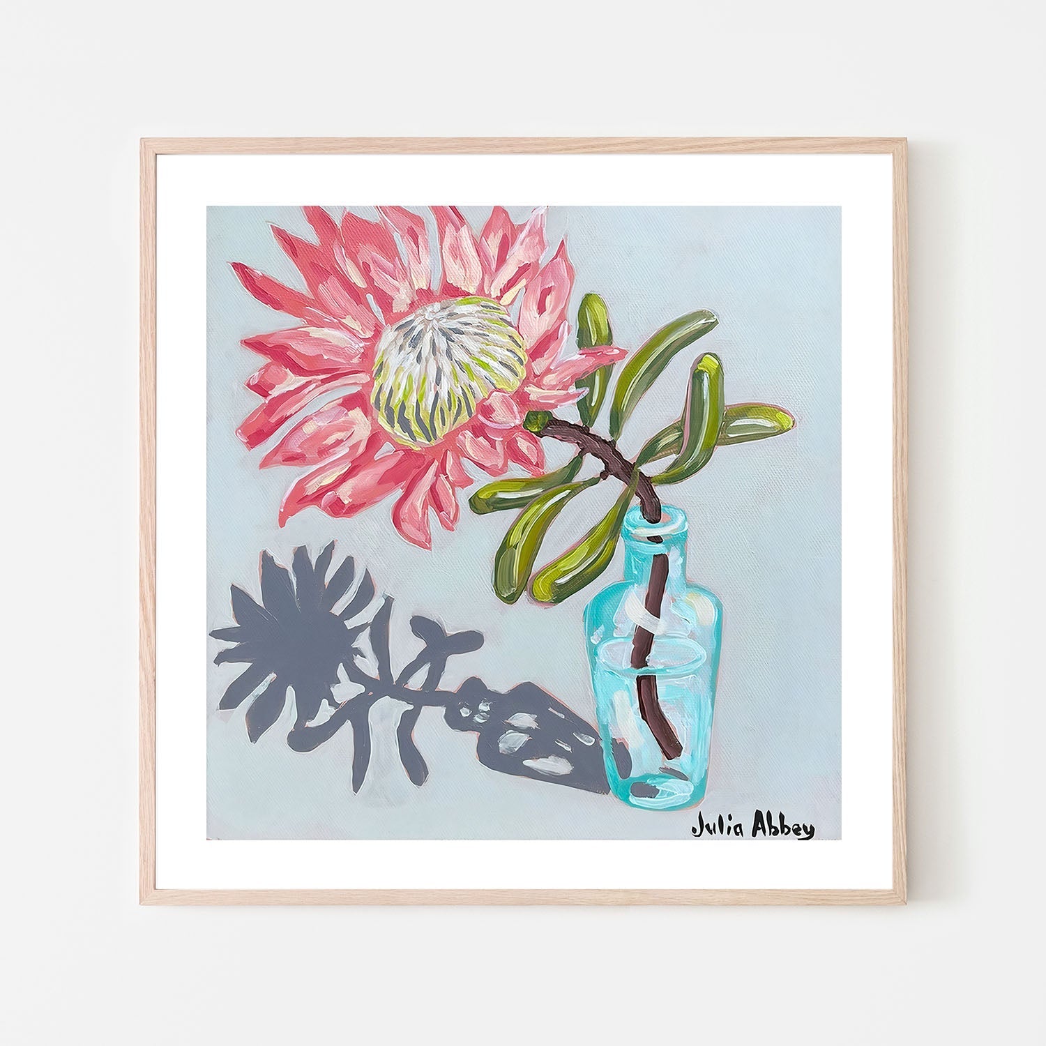 wall-art-print-canvas-poster-framed-Protea , By Julia Abbey-6