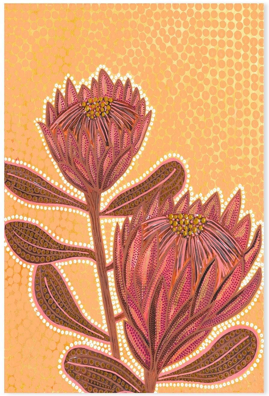 wall-art-print-canvas-poster-framed-Proteas , By Domica Hill-GIOIA-WALL-ART