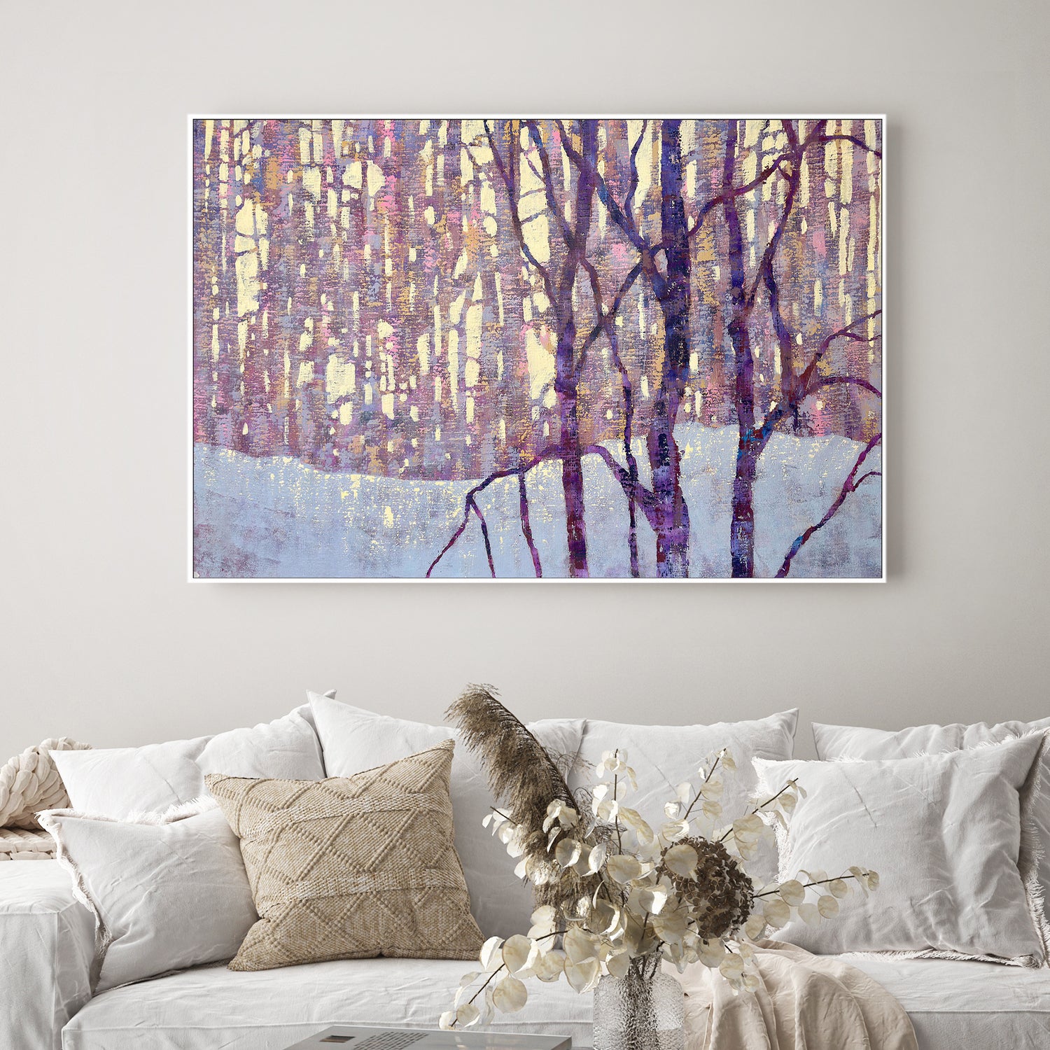 wall-art-print-canvas-poster-framed-Purple Evening-7