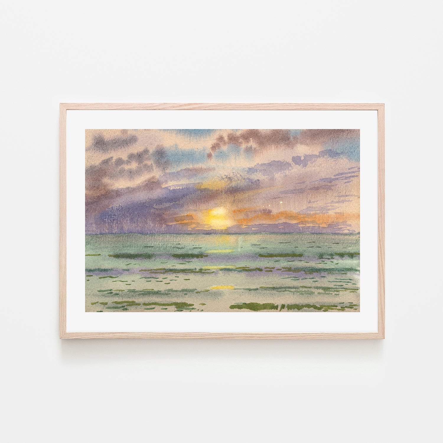wall-art-print-canvas-poster-framed-PURPLE SUNRISE , By David Dallison-6