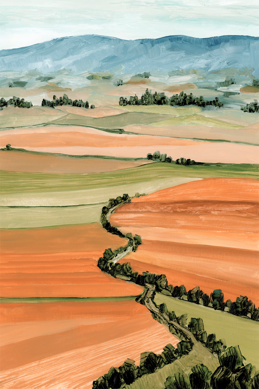 wall-art-print-canvas-poster-framed-Queniva Patchwork Landscape-1